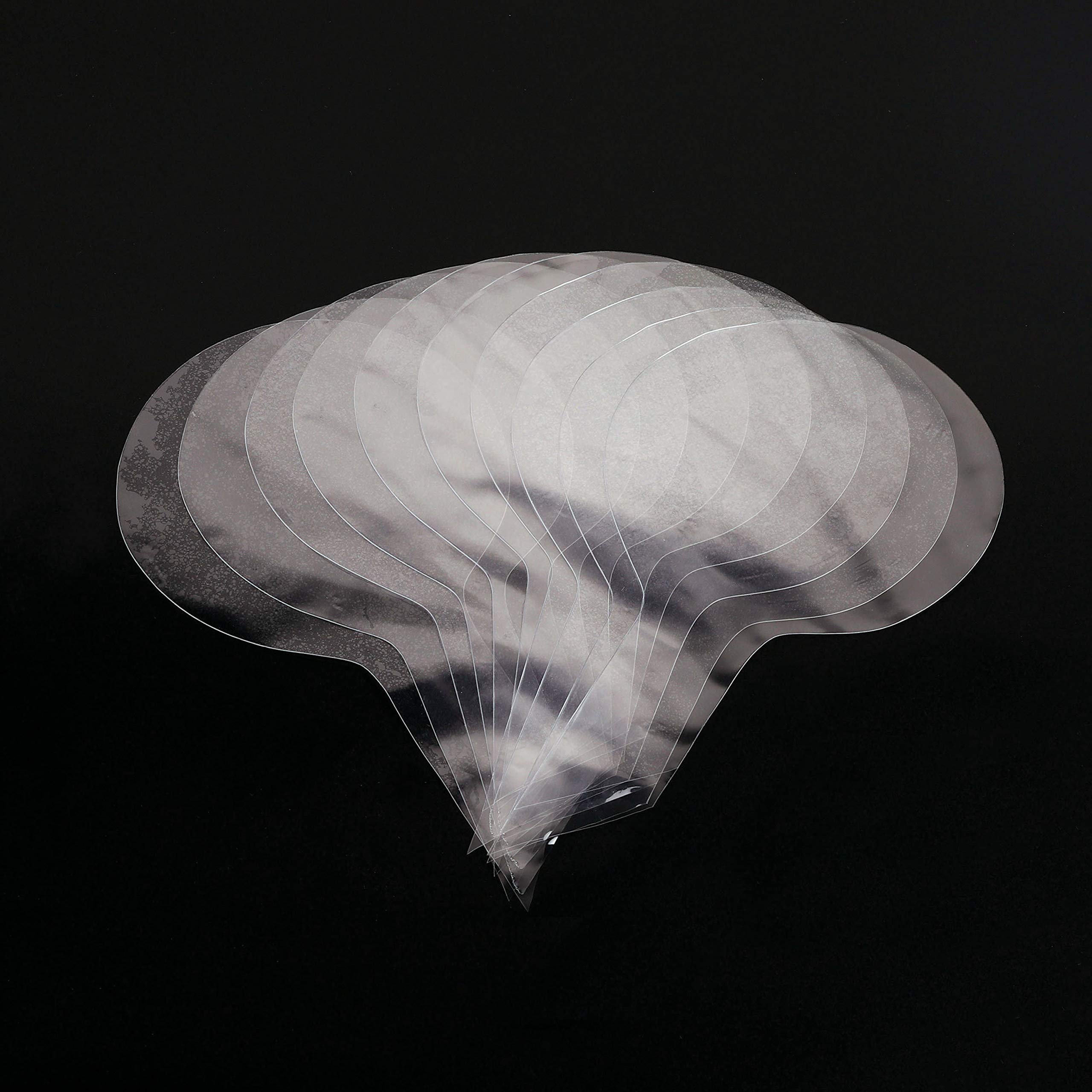 12 Inch Helium Bobo Balloons with LED Lights - 40 Pack Clear Party Balloons for Christmas, Wedding, Birthday Decorations - Perfect for Indoor & Outdoor Party Decor, Baby Showers, Anniversary Celebrations