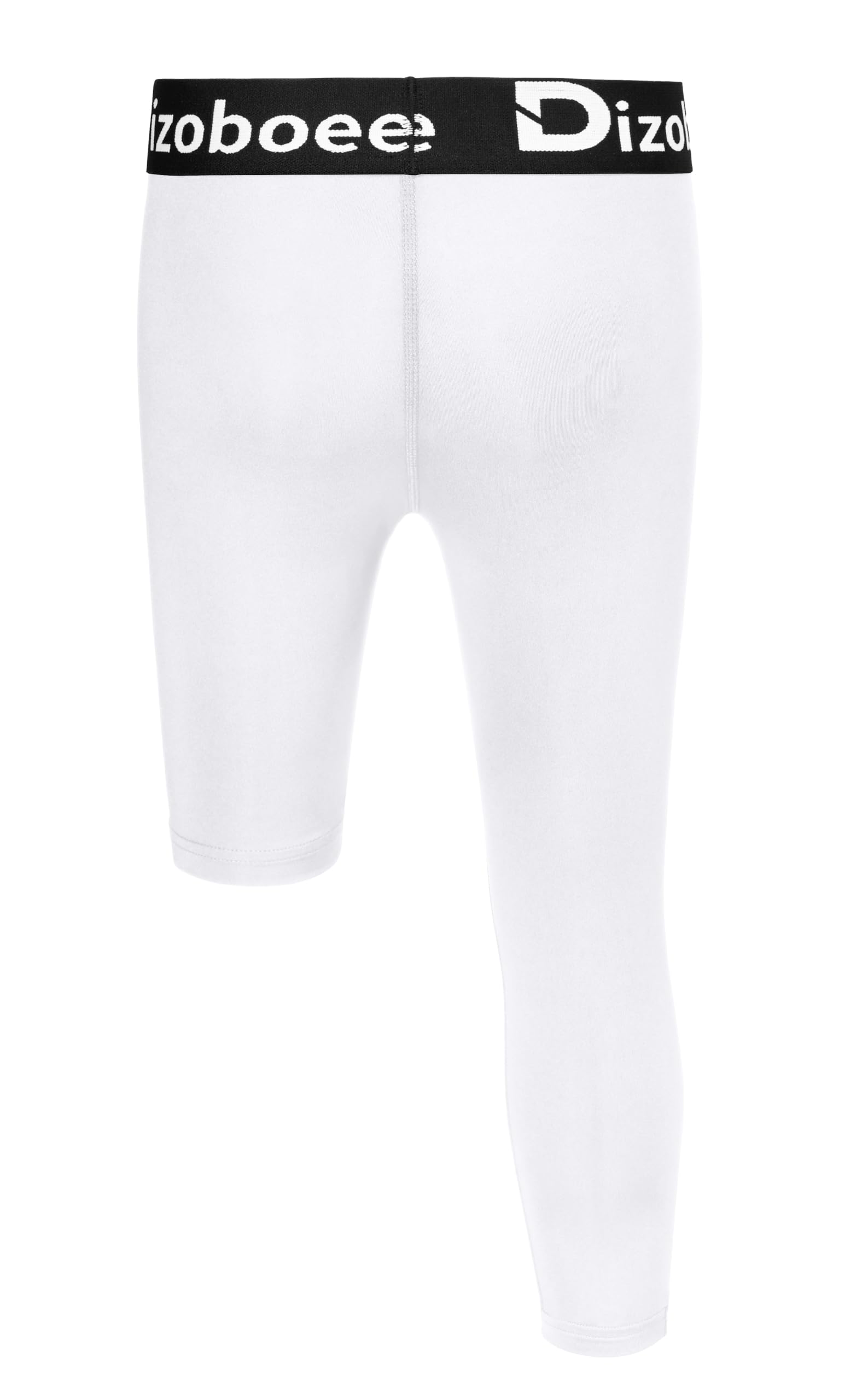Youth Boys Compression Pants 3/4 Length - Athletic Leggings for Basketball, Football, Baseball & Sports Training - Moisture Wicking & Breathable Workout Tights for Kids - Perfect for Running, Gym & Outdoor Activities