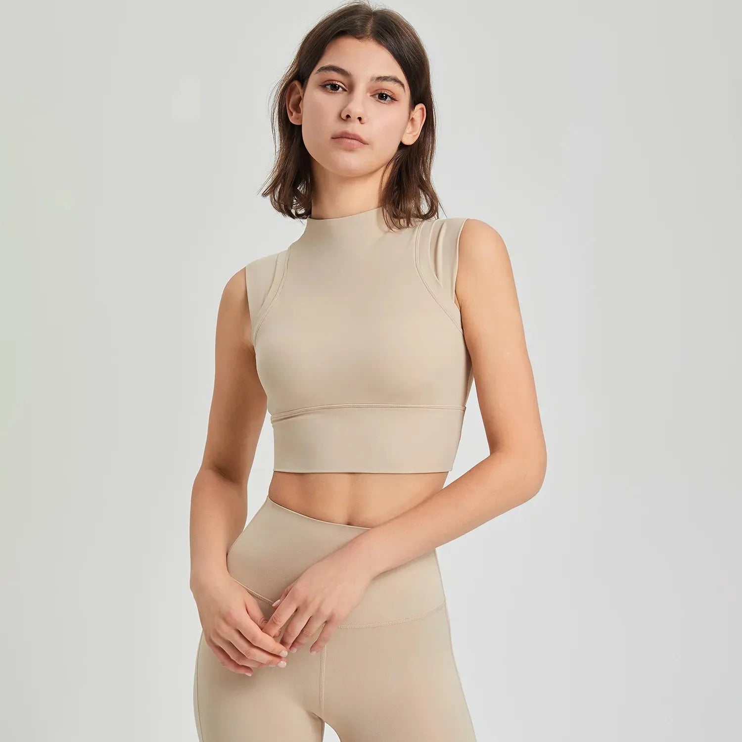High Impact Sports Bra for Women - Push Up Gym Top, Yoga Workout Crop Top, Shockproof Brassiere for Running, Fitness & Activewear