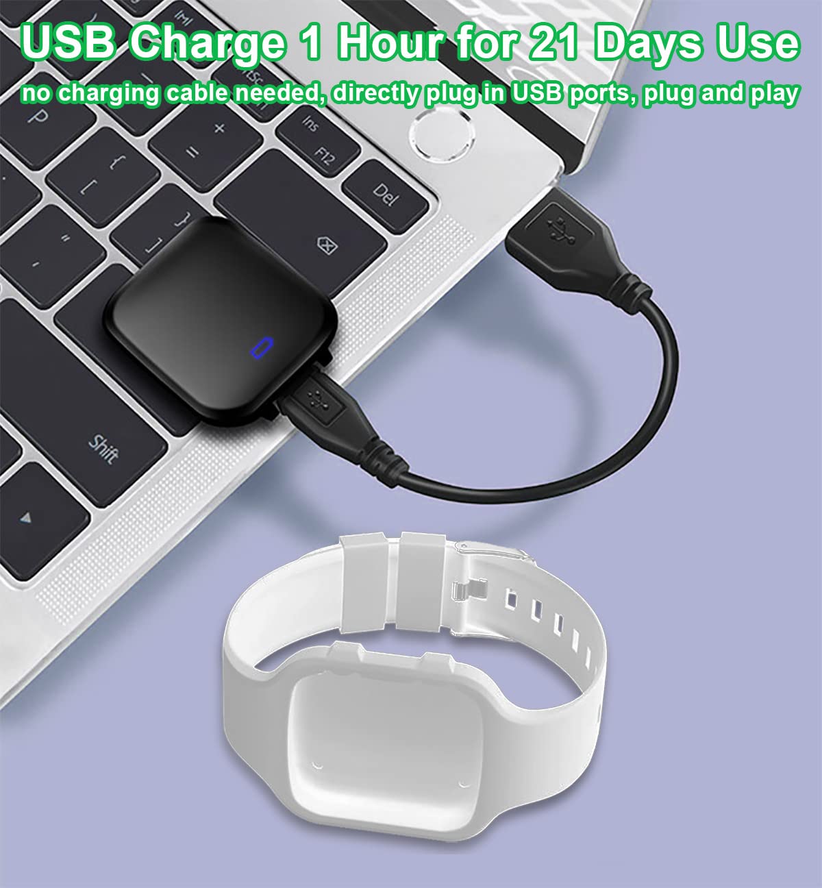 Kids Fitness Tracker Watch - Step Counter, Calorie & Distance Monitor with Timer, 2 Alarms, 21-Day Battery - No App/Bluetooth Needed - Rechargeable Digital Sports Watch for Boys & Girls - Perfect for School, Outdoor Activities & Daily Exercise