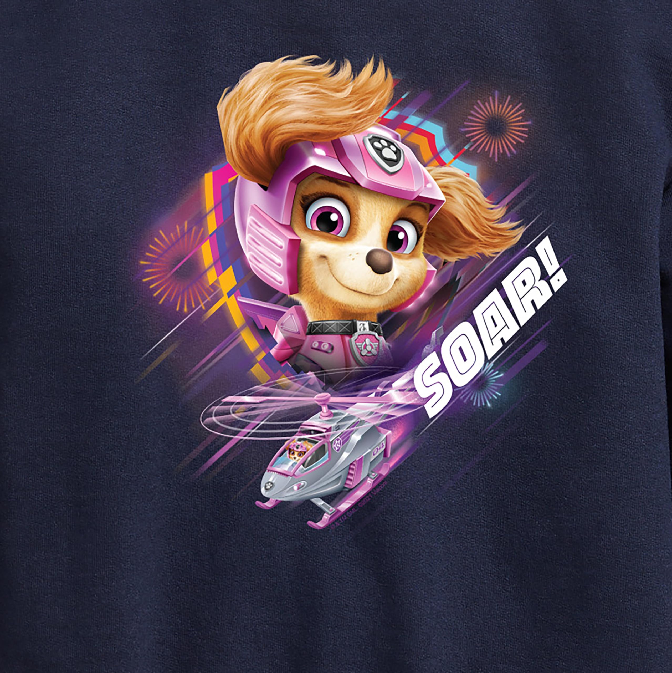 HYBRID APPAREL Paw Patrol Soar Fleece Sweatshirt for Toddlers & Kids | Soft Crewneck Pullover | Perfect for School, Playdates & Outdoor Adventures