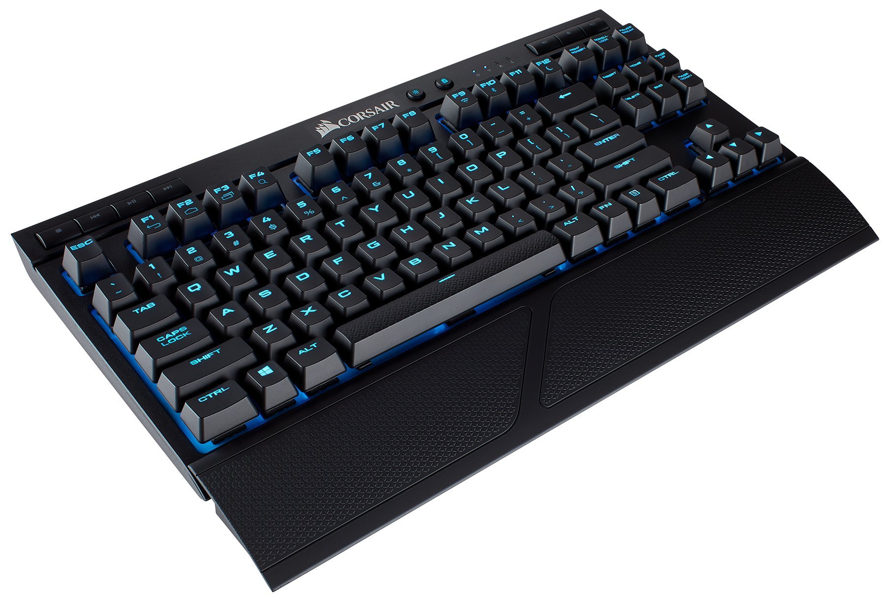 Corsair K63 Wireless Mechanical Gaming Keyboard - Cherry MX Red, Ice Blue LED for PC Gaming