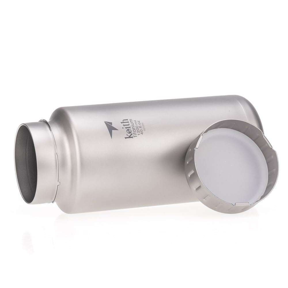 Premium 1.2L Titanium Sports Water Bottle - Lightweight, Durable & BPA-Free for Hiking, Gym & Outdoor Adventures
