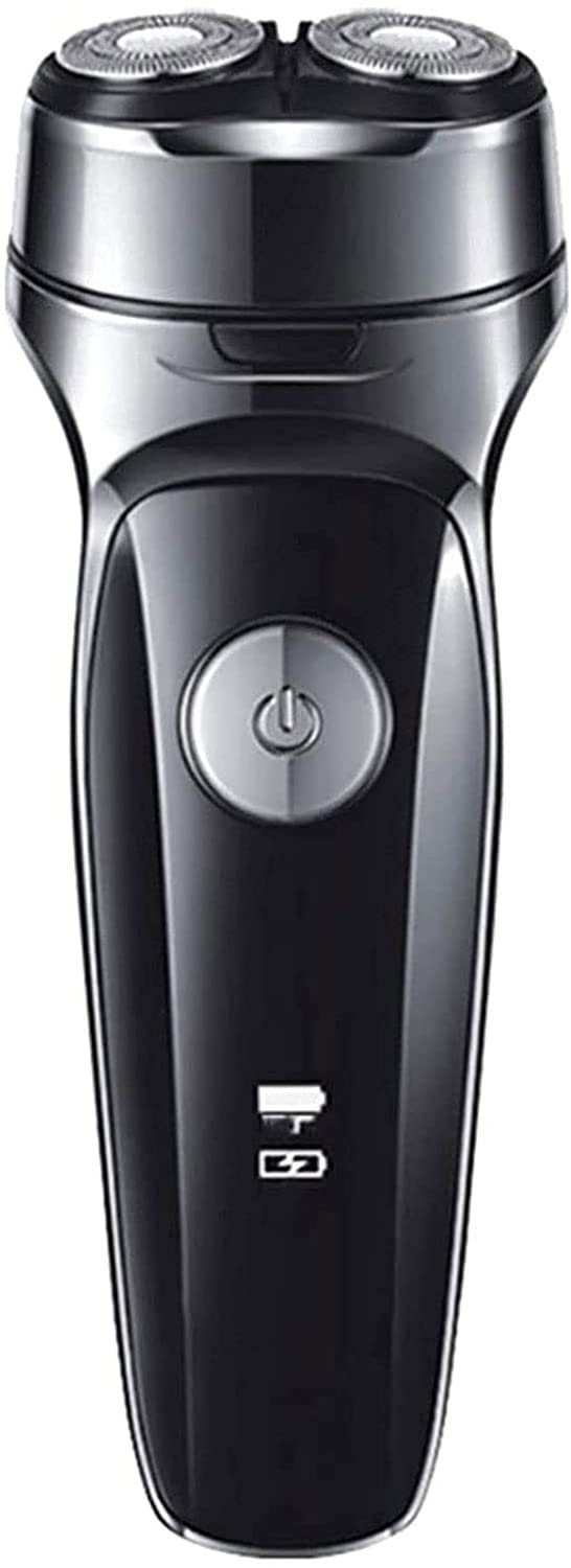 Waterproof Electric Razor for Men - IPX7 Wet & Dry Shaver with Pop-up Beard Trimmer & USB Rechargeable (Black) - Perfect for Travel, Gym & Daily Shaving