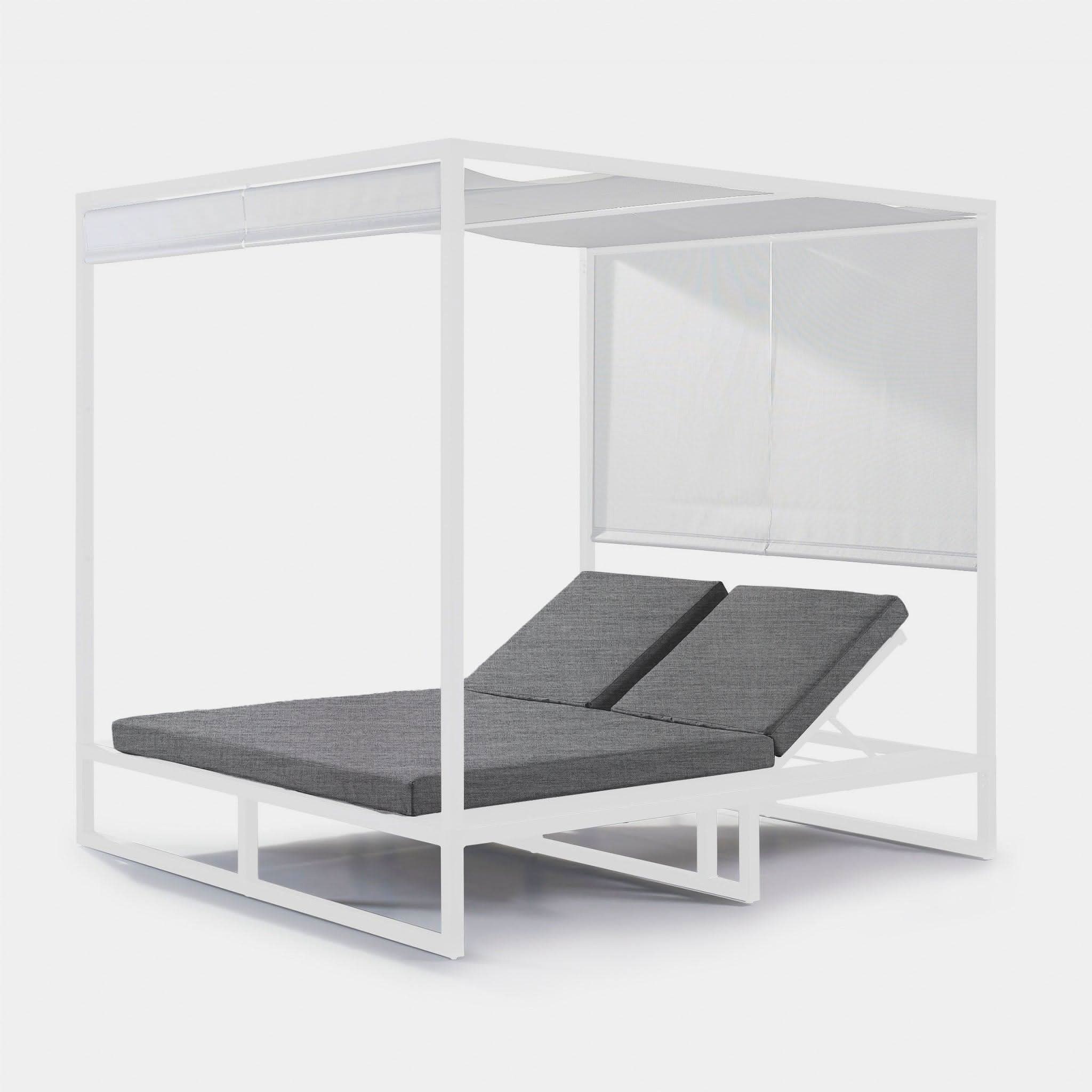 Hayman Aluminum Curtain Cabana - Lightweight Outdoor Sunshade for Patio, Poolside, and Beach - Perfect for Relaxation and Shade
