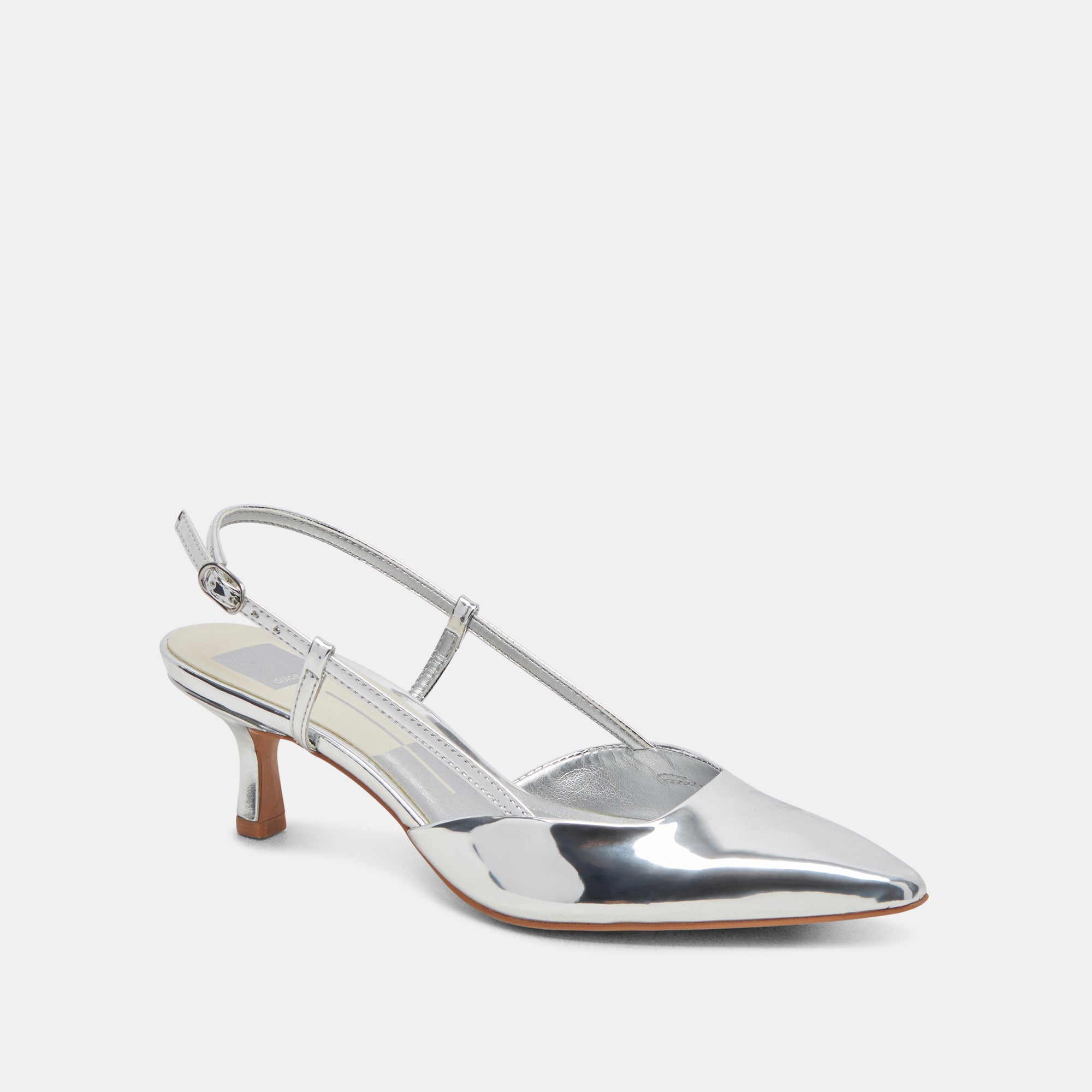ODELA Women's High Heels - Silver Stella Stilettos for Party, Wedding & Evening Events | Elegant & Comfortable Dress Shoes
