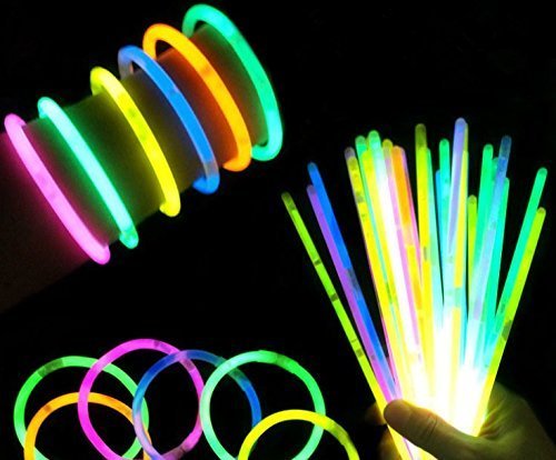 Smartcraft Glow Sticks & Bracelets - 50 Pack Vibrant Colors for Parties, Raves, Concerts & Night Events - Perfect Party Favors & Glow in the Dark Supplies
