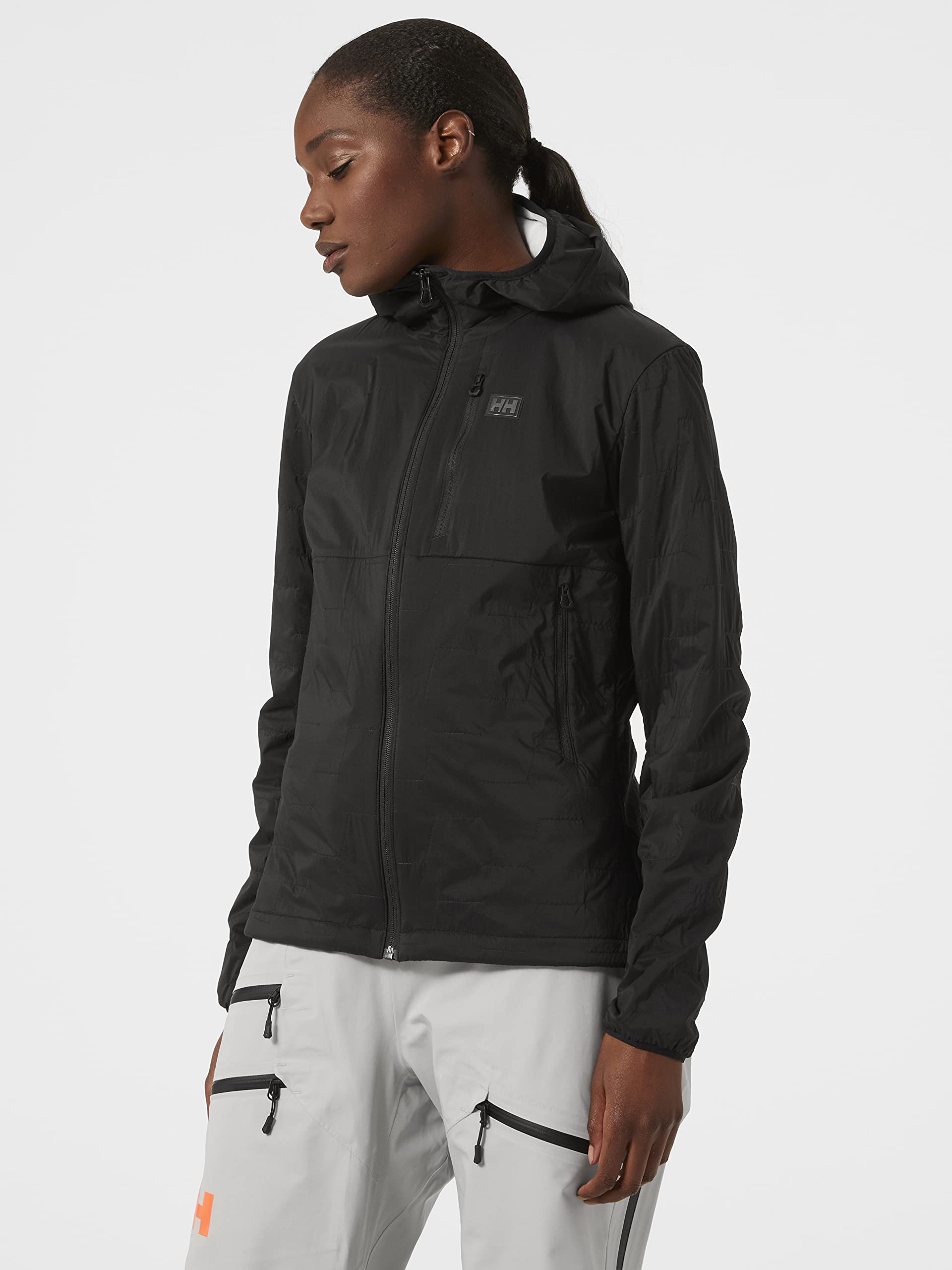 Helly Hansen Women's LIFAloft Air Hooded Insulated Jacket - Lightweight Warm Winter Coat for Hiking, Skiing & Outdoor Activities