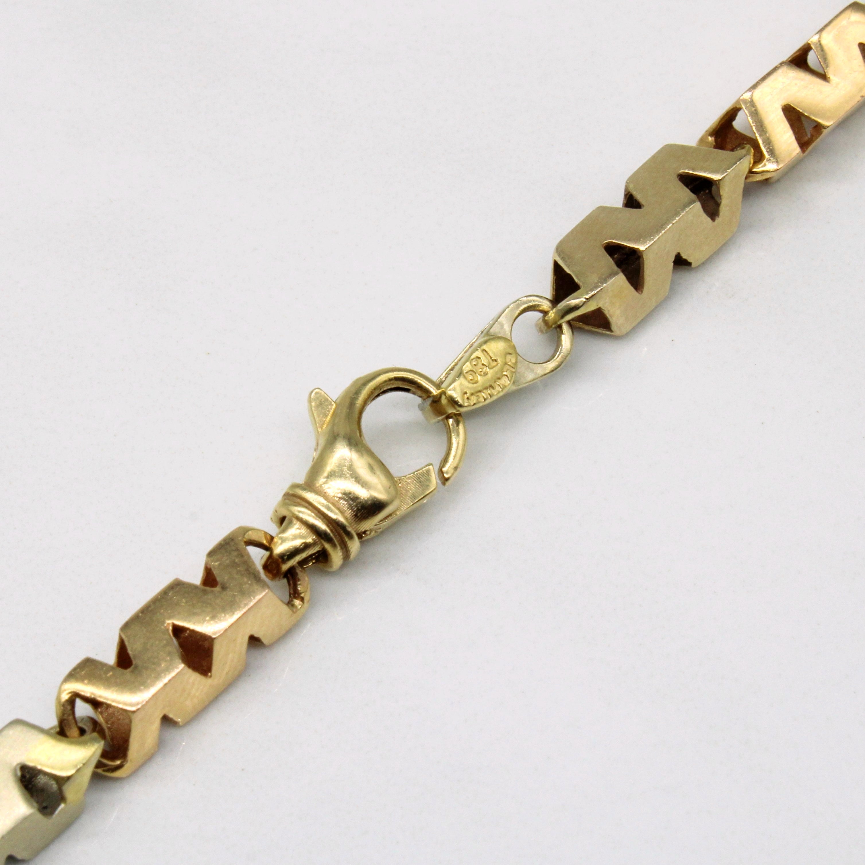 18K Yellow Gold Necklace for Women - 20 Inch Solid Gold Chain with Lobster Clasp | Elegant Layering Piece for Everyday Wear & Special Occasions