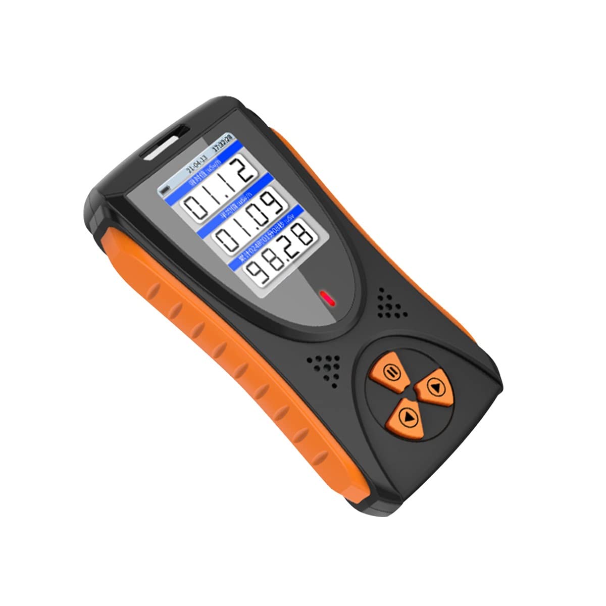 GENYS Portable Nuclear Radiation Detector - Alpha Beta Gamma X-ray Tester with Color Screen | EMF Meter with Alarm Setting | for Home Safety, Industrial Use & Emergency Preparedness