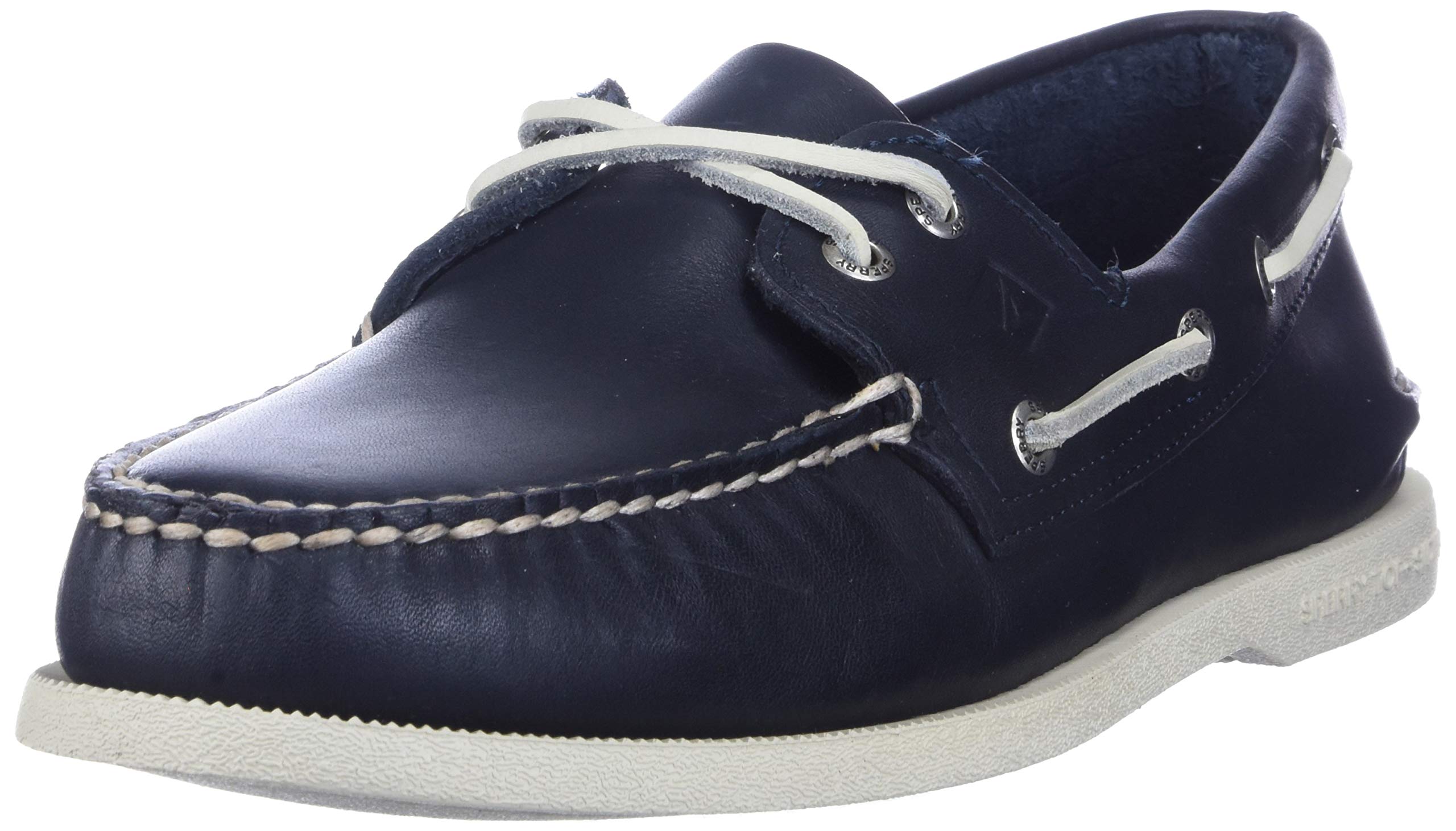 Sperry Men's Authentic Original 2-Eye Boat Shoe - Classic Leather Deck Shoes for Men | Non-Slip Sole | Perfect for Sailing, Boating & Casual Wear