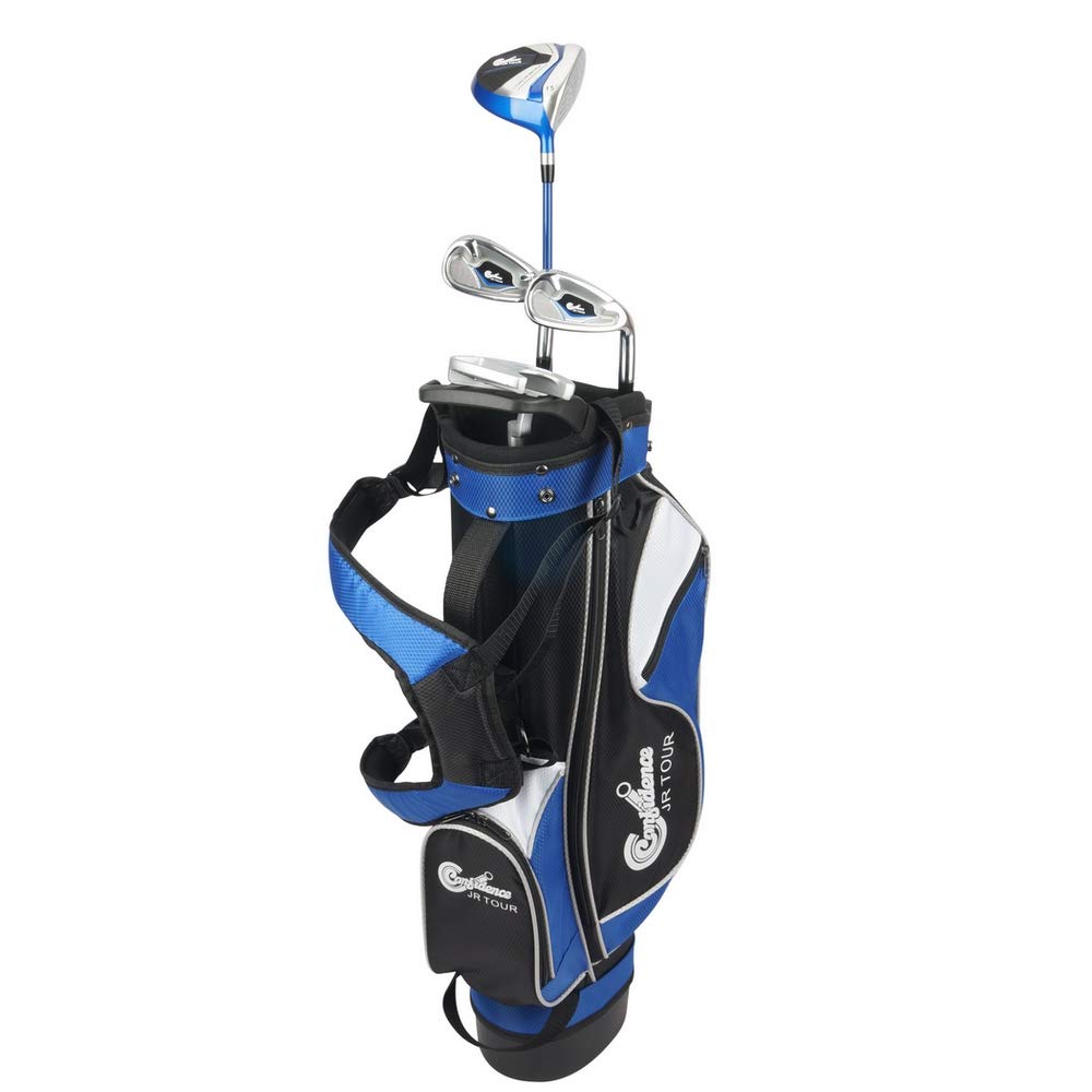 Confidence Golf Junior Left-Handed Golf Clubs Set for Kids - Perfect for Beginners & Youth Golf Training, Practice & Tournaments