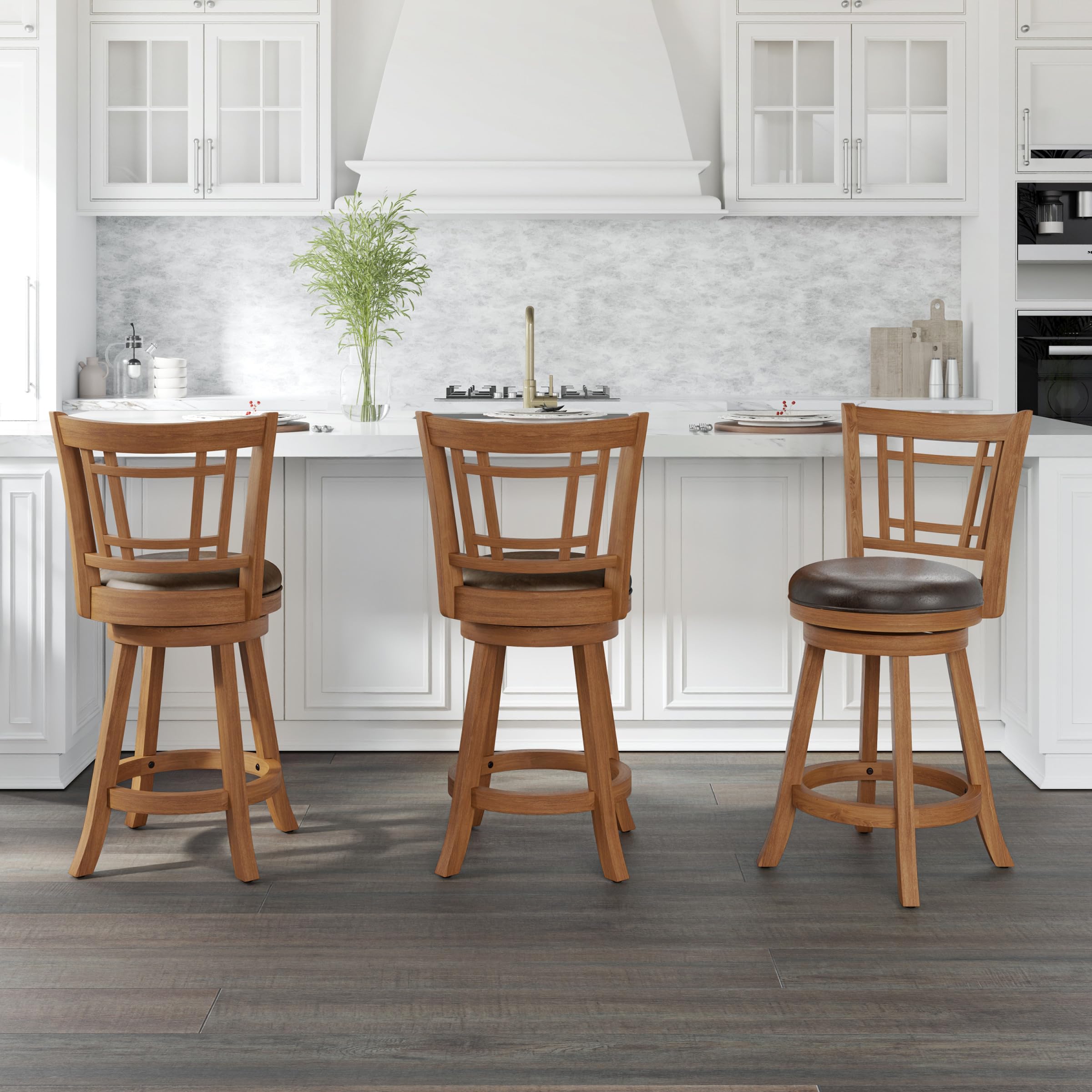 Hillsdale Fairfox Swivel Kitchen Counter Stool - 24.5