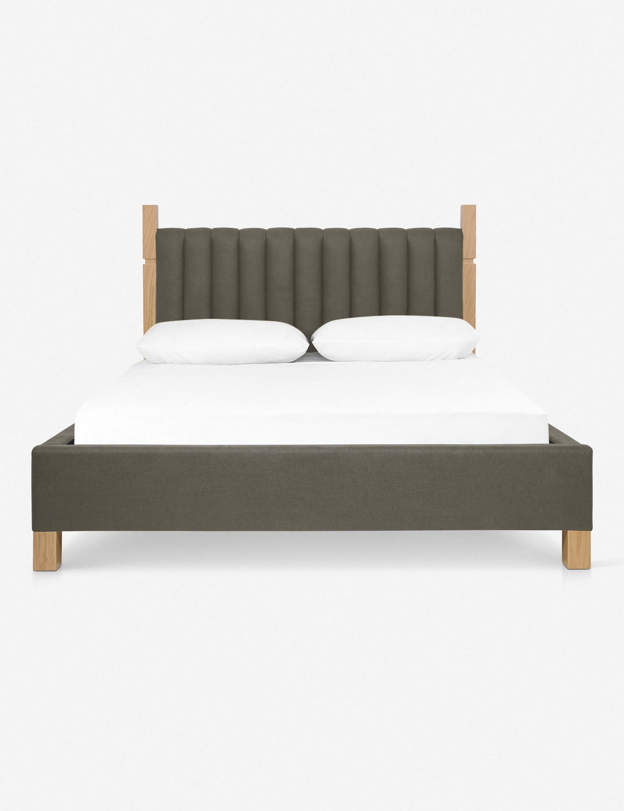 Ambleside Bed by Ginny Macdonald - Modern Wooden Bed Frame with Headboard - Perfect for Master Bedroom, Guest Room & Cozy Home Decor
