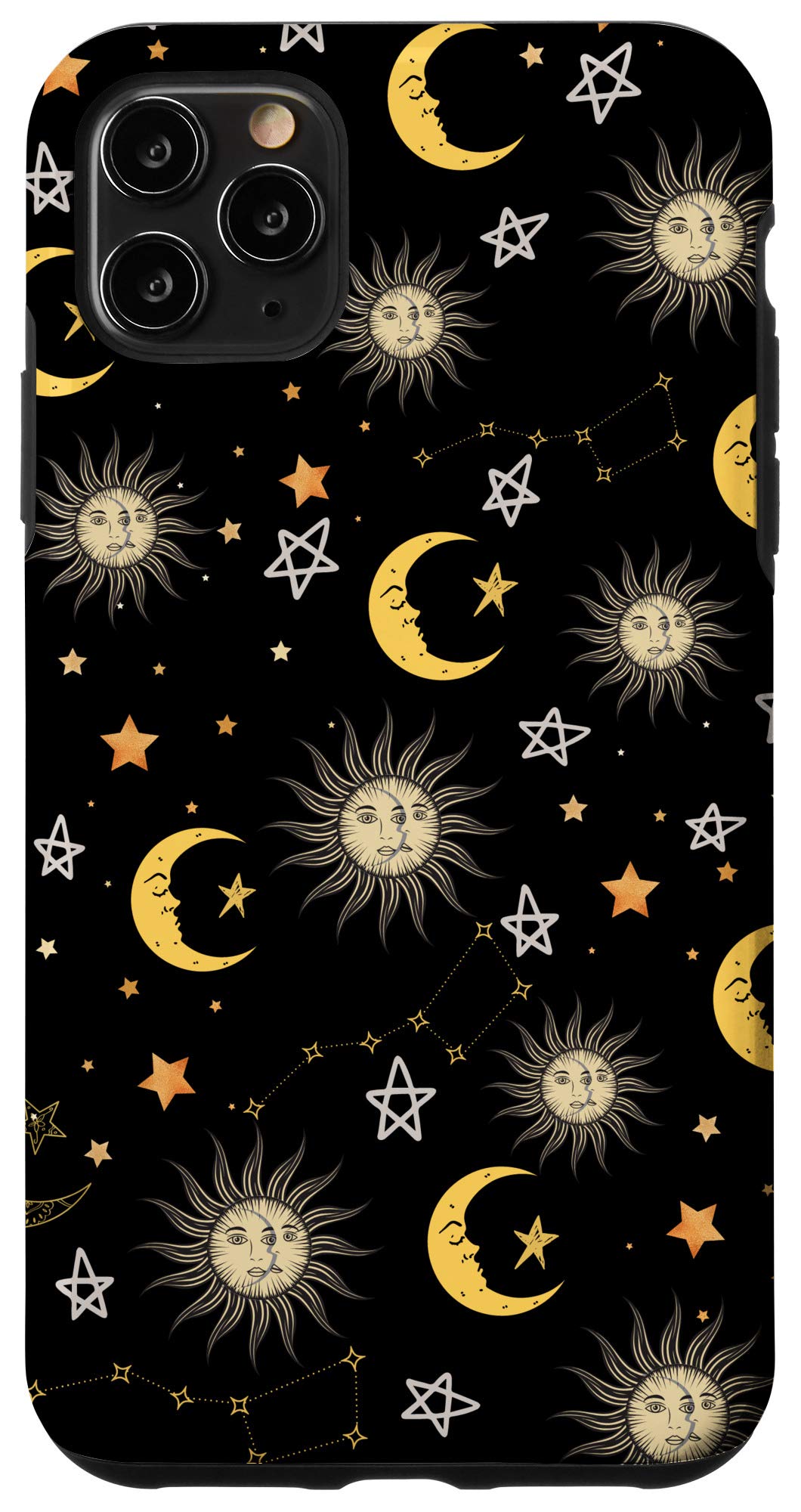 iPhone 11 Pro Max Case - Celestial Constellation & Astrology Design - Protective Phone Cover for Wicca, Witch & Star Lovers - Perfect for Stargazing, Spiritual Practices & Everyday Use