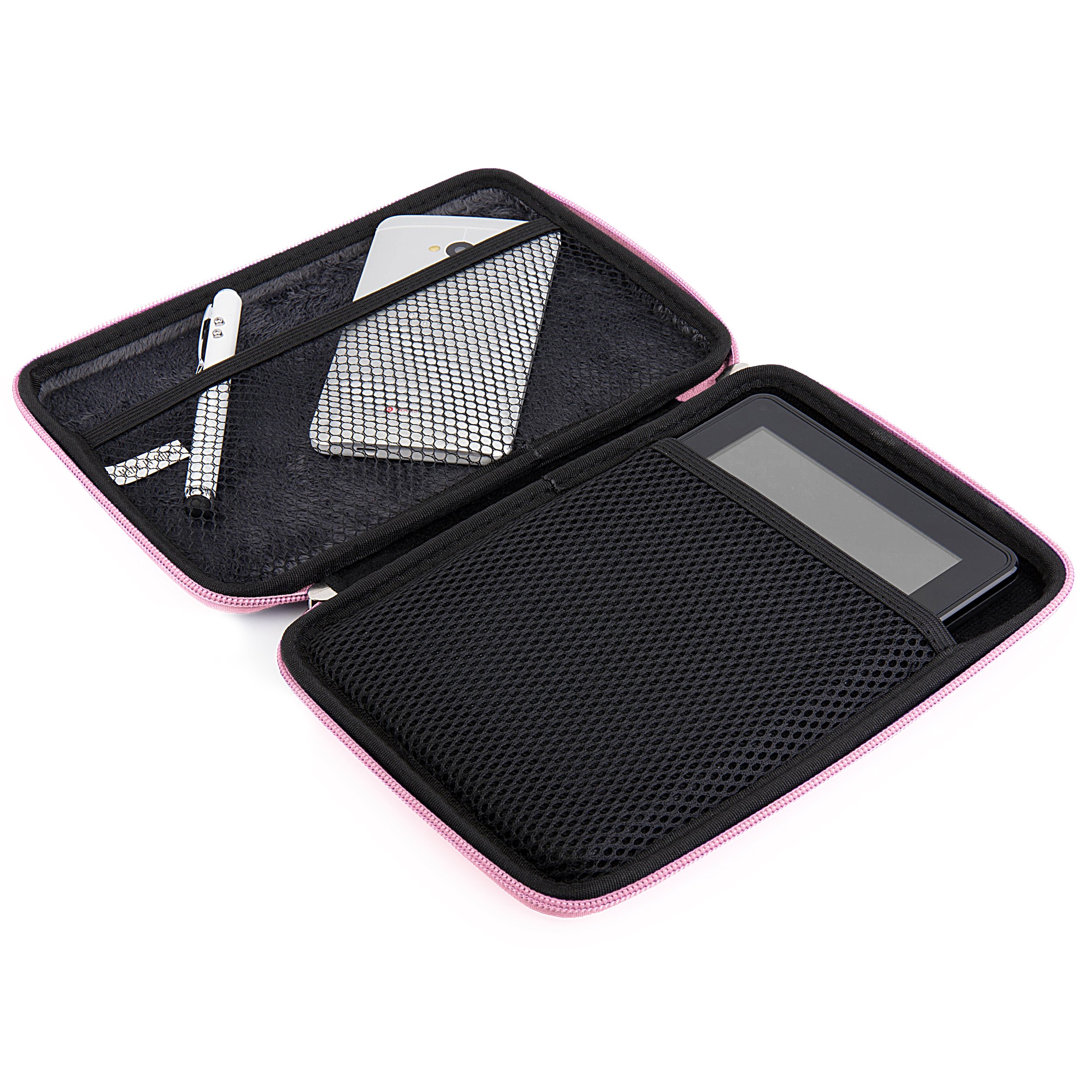 Travel Hard Nylon Lightweight Case for Kindle Fire HD HDX 7 inch Tablet - Perfect for Reading, Work & Commuting