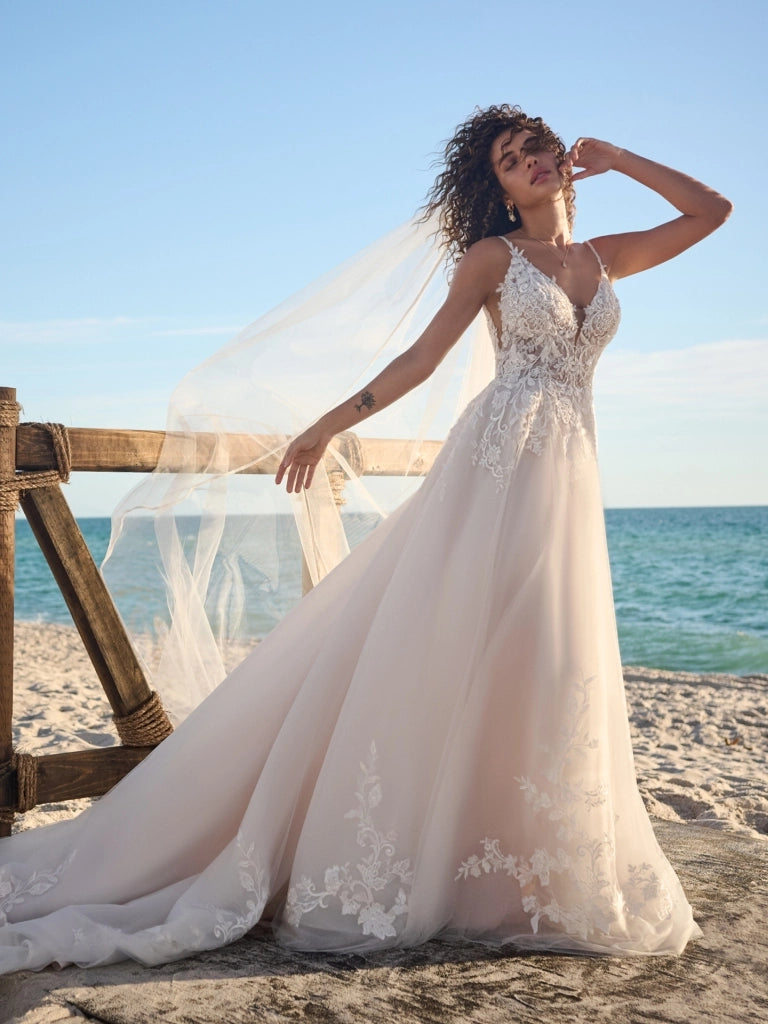 Lizzy by Rebecca Ingram - Elegant Wedding Dress for Brides | Perfect for Church Ceremonies & Formal Events