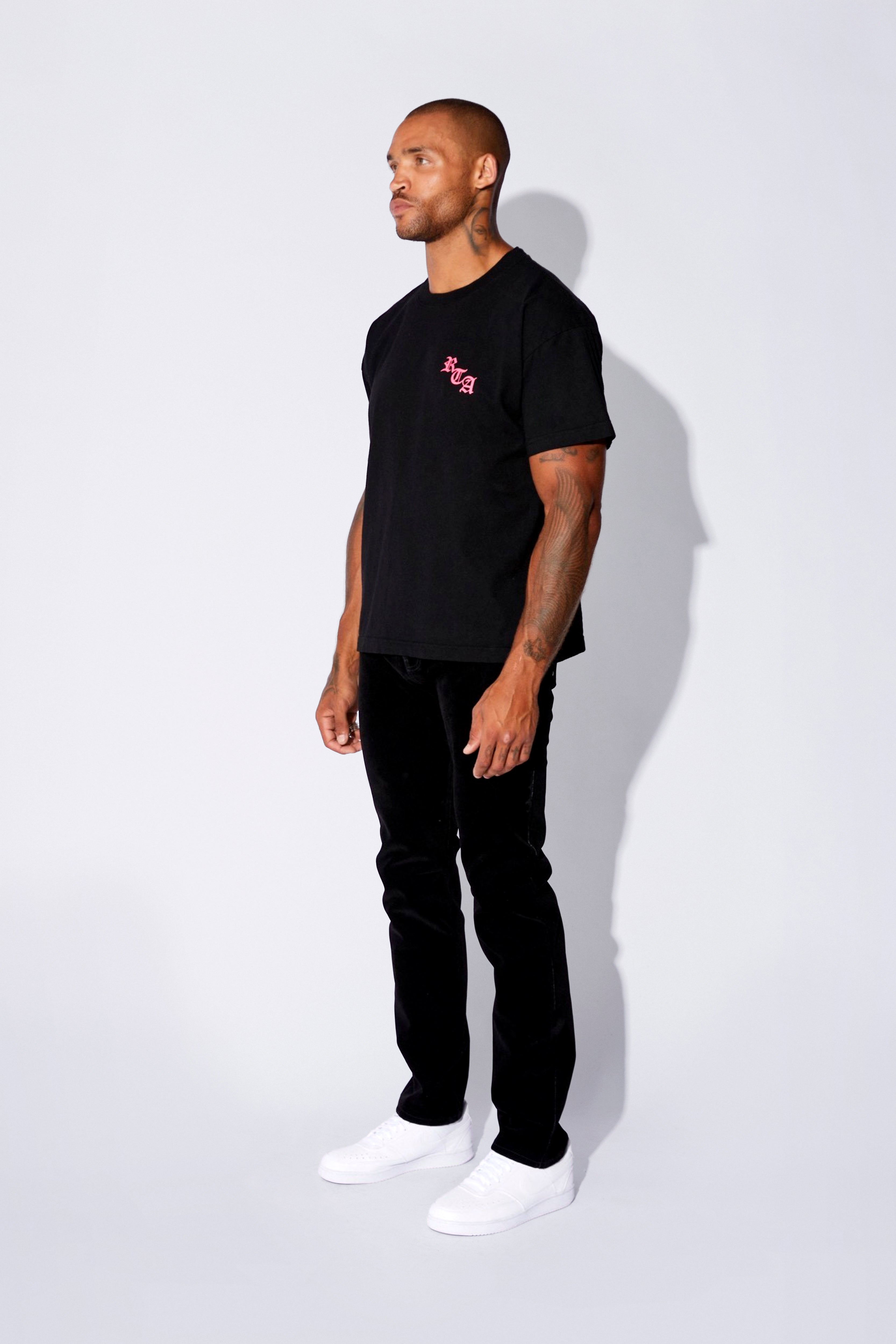 Colt Short Sleeve T-Shirt for Men & Women | Black & Pink Graphic Tee | Soft Cotton Casual Shirt | Perfect for Concerts, Streetwear & Everyday Outfits