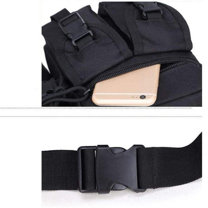 Military Tactical Hip Pack - Waterproof Outdoor Waist Bag for Hiking, Camping & Travel | Holds Water Bottle & Essentials | Perfect for Adventure, Sports & Daily Use