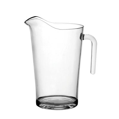 60 Oz Clear Plastic Pitcher - Durable & BPA-Free Tableware for Iced Tea, Lemonade & Water - Perfect for Parties, Restaurants & Home Use