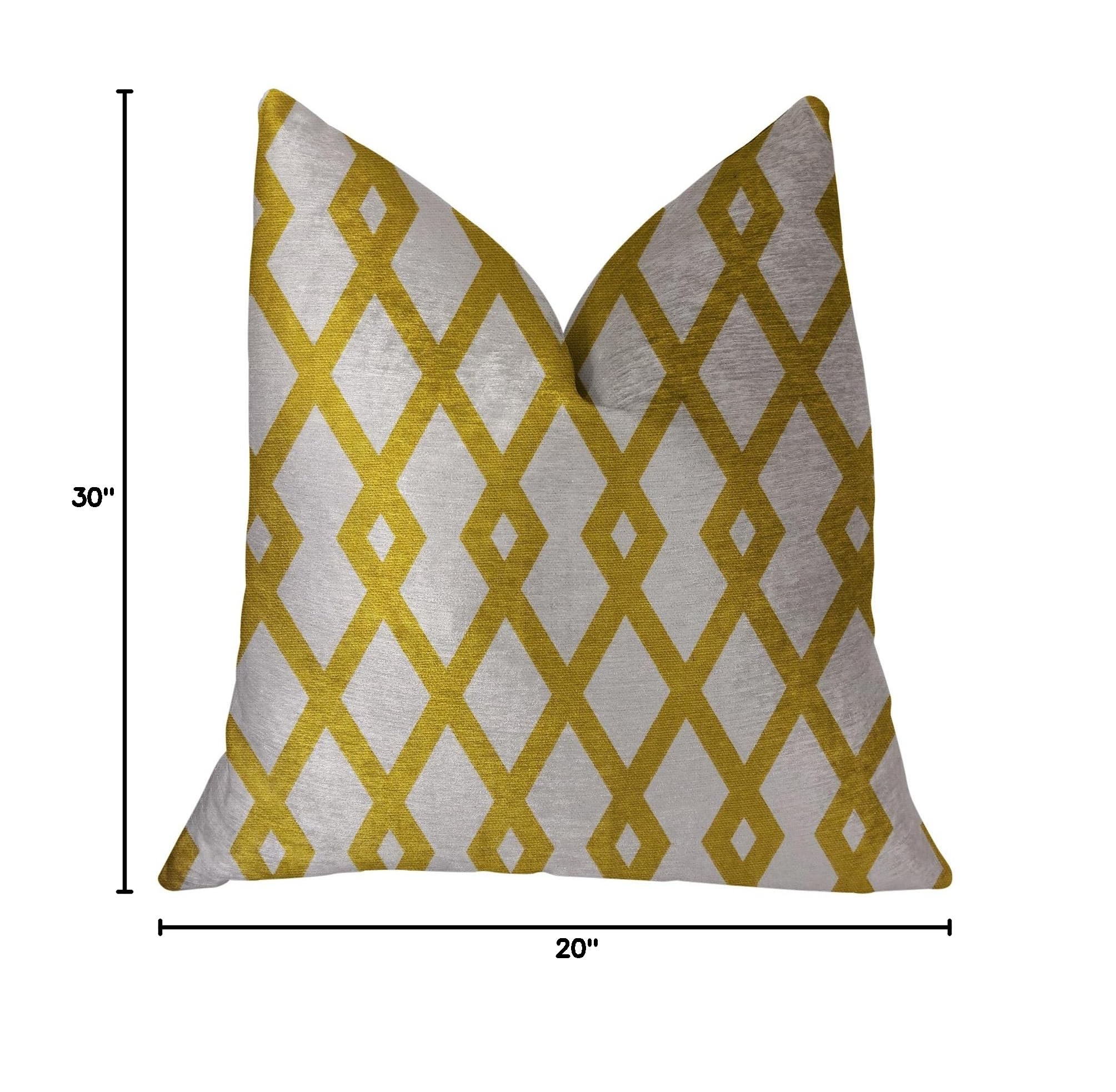 Luxury Plutus Zinnia Dust Throw Pillow 20x30 Inches - Queen Size Decorative Cushion for Sofa, Bed & Living Room - Soft & Stylish Home Decor