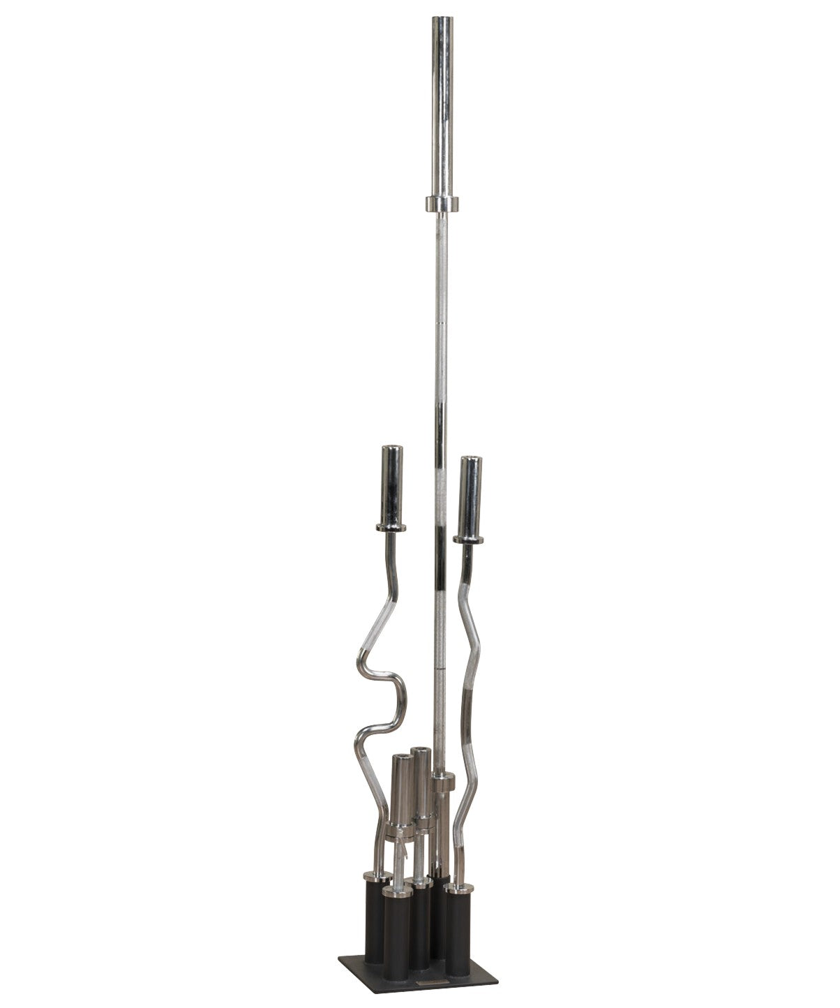 Olympic Barbell Holder - Heavy Duty Gym Equipment for Weight Plates & Bars Storage - Perfect for Home Gym, CrossFit & Powerlifting Training