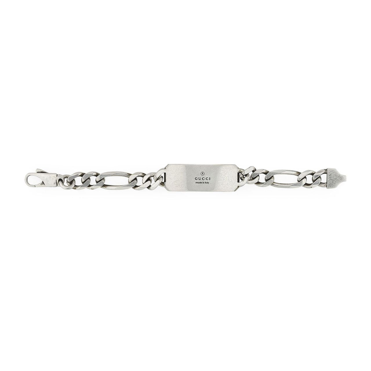 Gucci Signature Silver GG & Bee Engraved Bracelet YBA728264001 - Luxury Fashion Jewelry for Women, Perfect for Parties, Weddings & Special Occasions