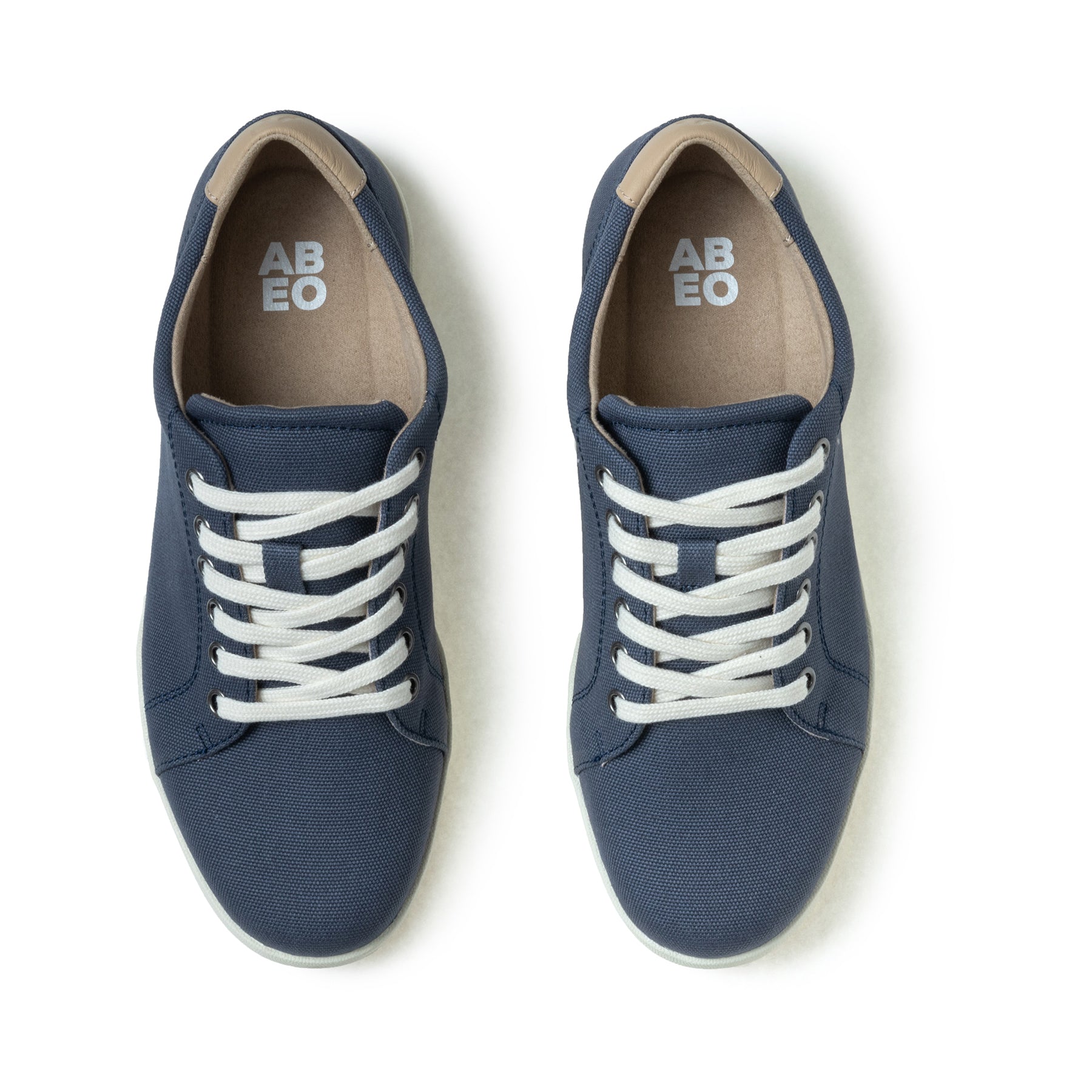 Abeo Addie Neutral Navy Shoes - Comfortable & Stylish Walking Shoes for Women - Perfect for Casual Wear, Work & Travel