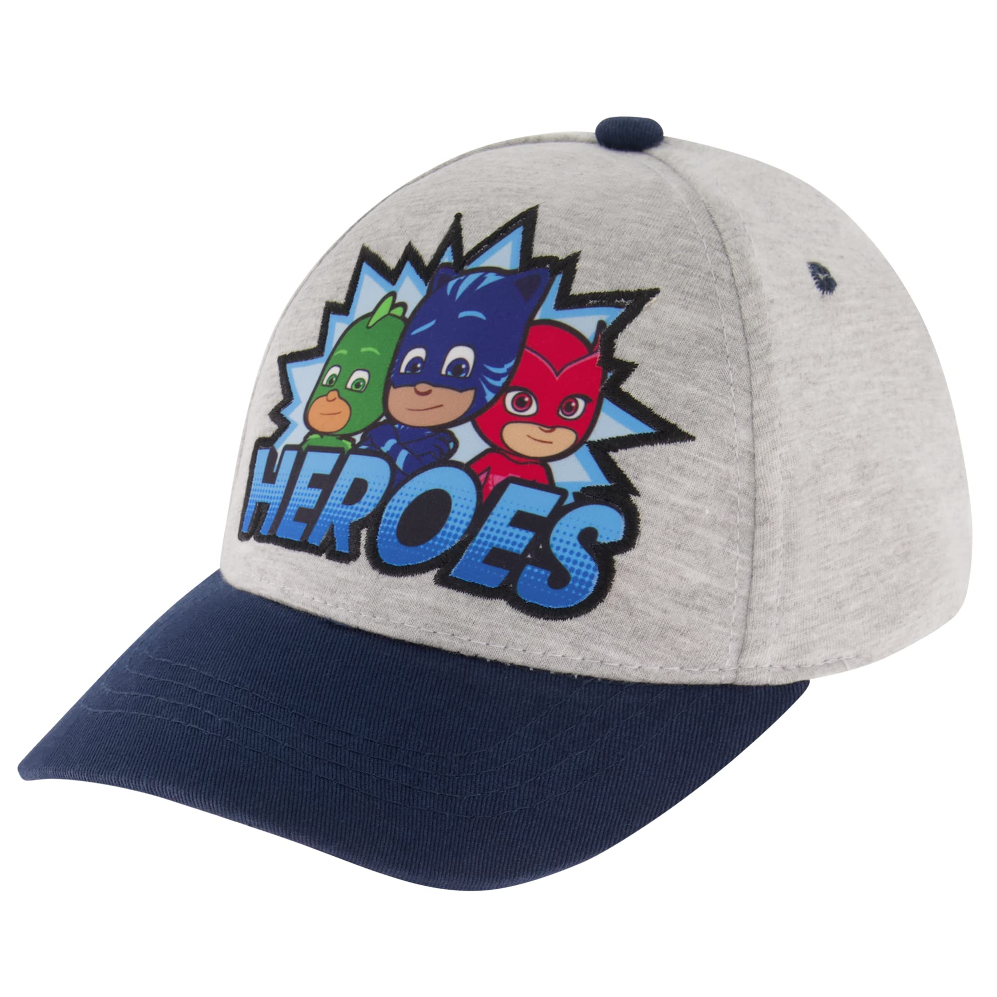 PJ Masks Adjustable Baseball Cap for Toddlers & Kids 2-7 - Perfect for Playtime & Outdoor Adventures