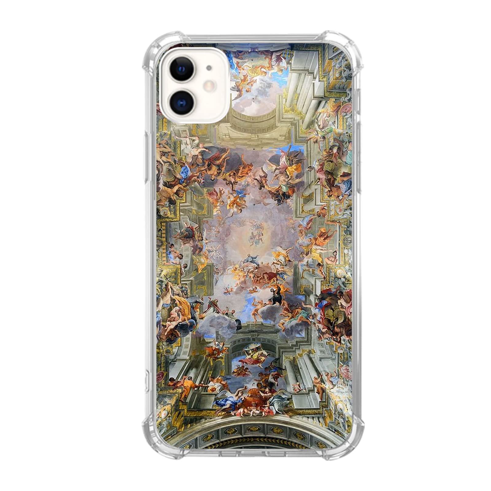Vintage Renaissance Art Phone Case for iPhone 11 - Aesthetic TPU Bumper Cover with Trendy Design | Perfect Gift for Art Lovers & Renaissance Enthusiasts