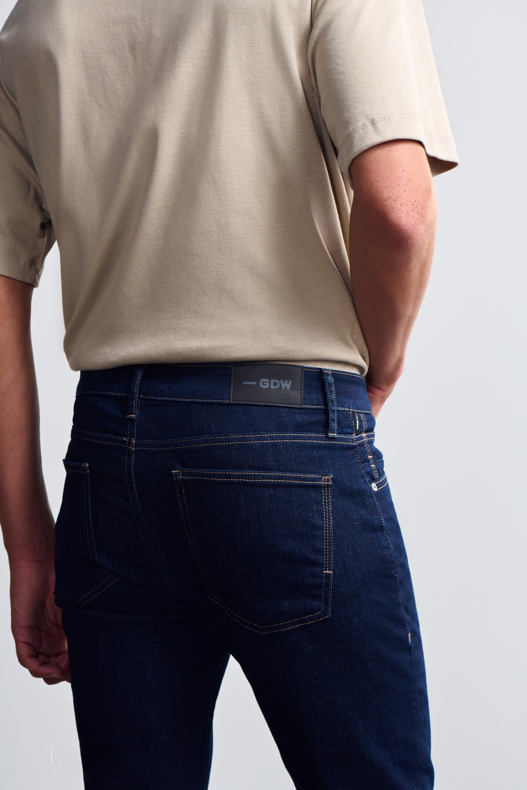 Ride Men's Slim Fit Regular Rise Jeans - Comfortable & Stylish Denim for Casual Wear & Everyday Outfits