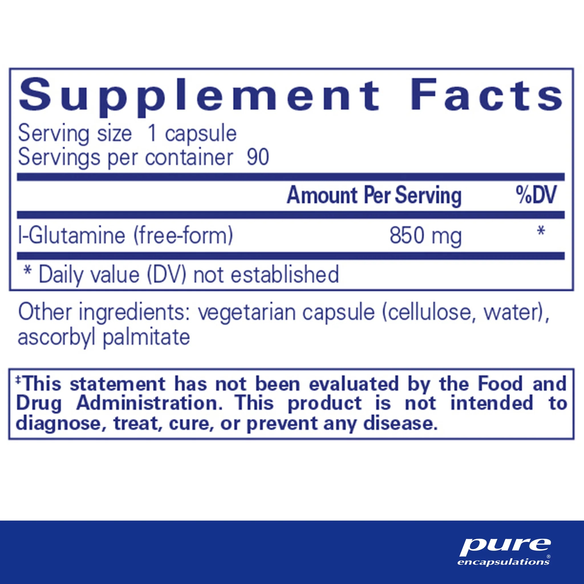 Premium L-Glutamine 850mg Supplement - Supports Muscle Recovery, Immune Health & Digestion - Ideal for Athletes, Fitness Enthusiasts & Active Lifestyles