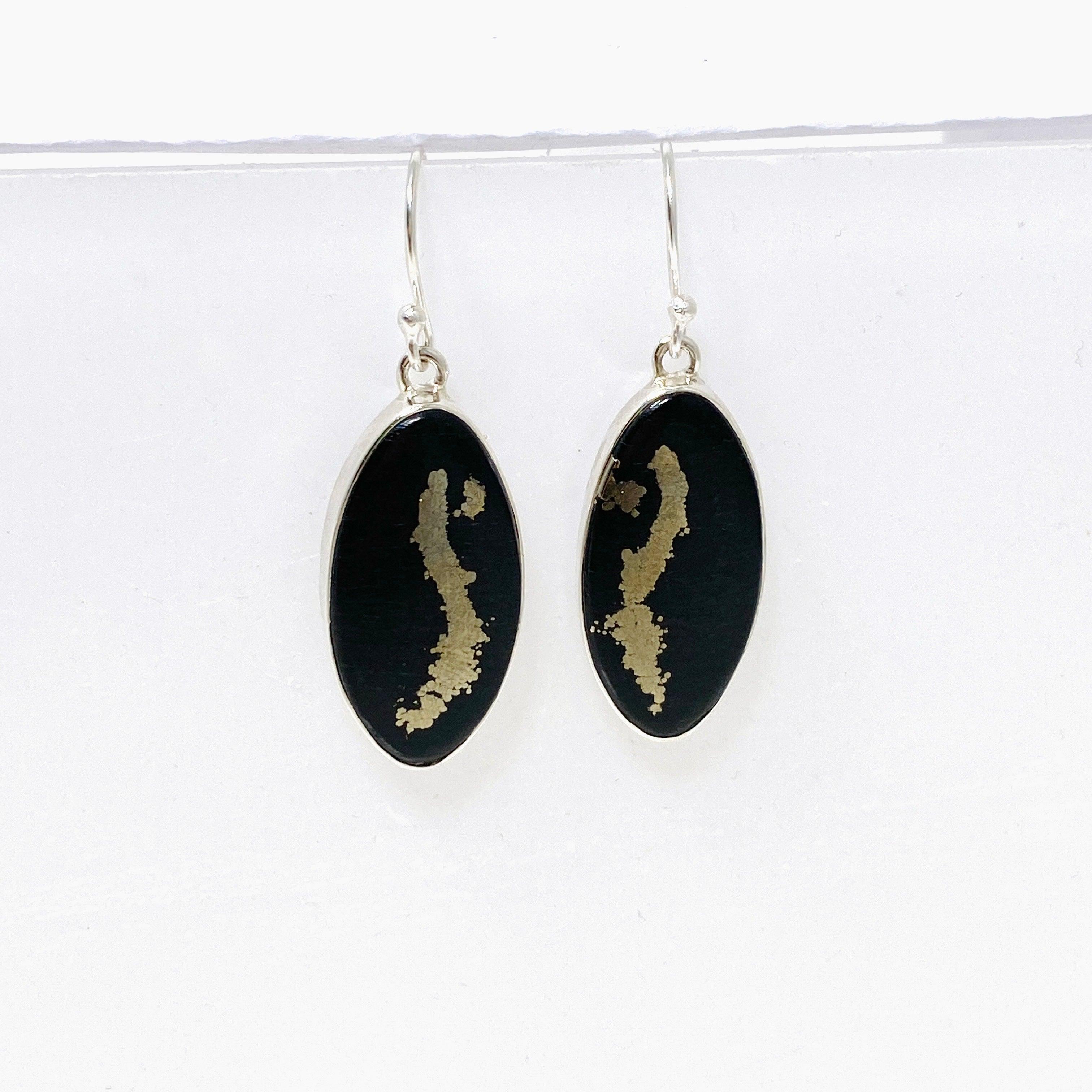 Healer's Gold Oval Earrings KEGJ1478 - Elegant 14K Gold Plated Hoop Earrings for Women, Perfect for Everyday Wear, Parties & Special Occasions