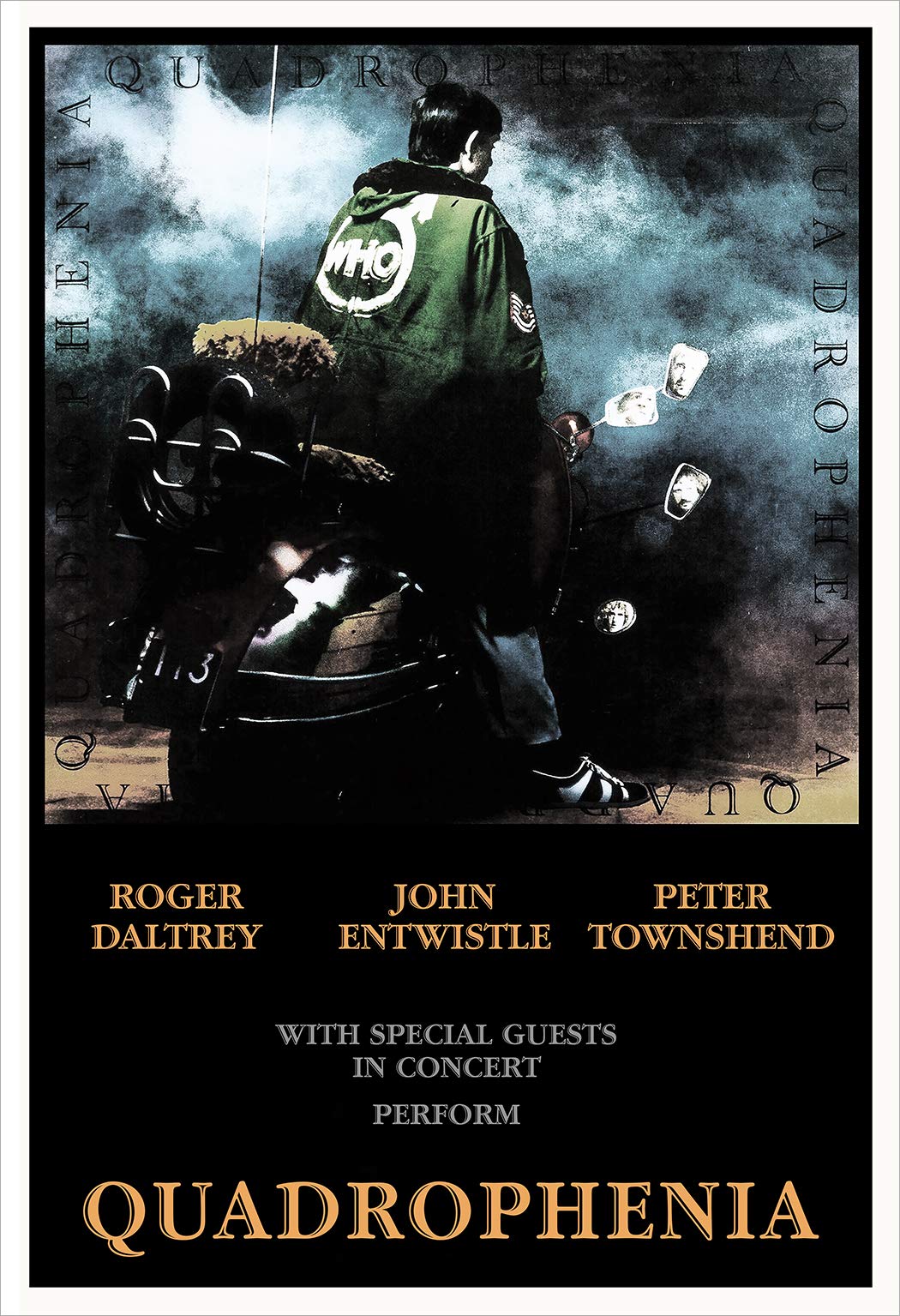 Quadrophenia Poster Print 24x36 Inches - Vintage Music Wall Art for Living Room, Home Office & Bedroom Decor - The Who Movie Poster for Fans & Collectors