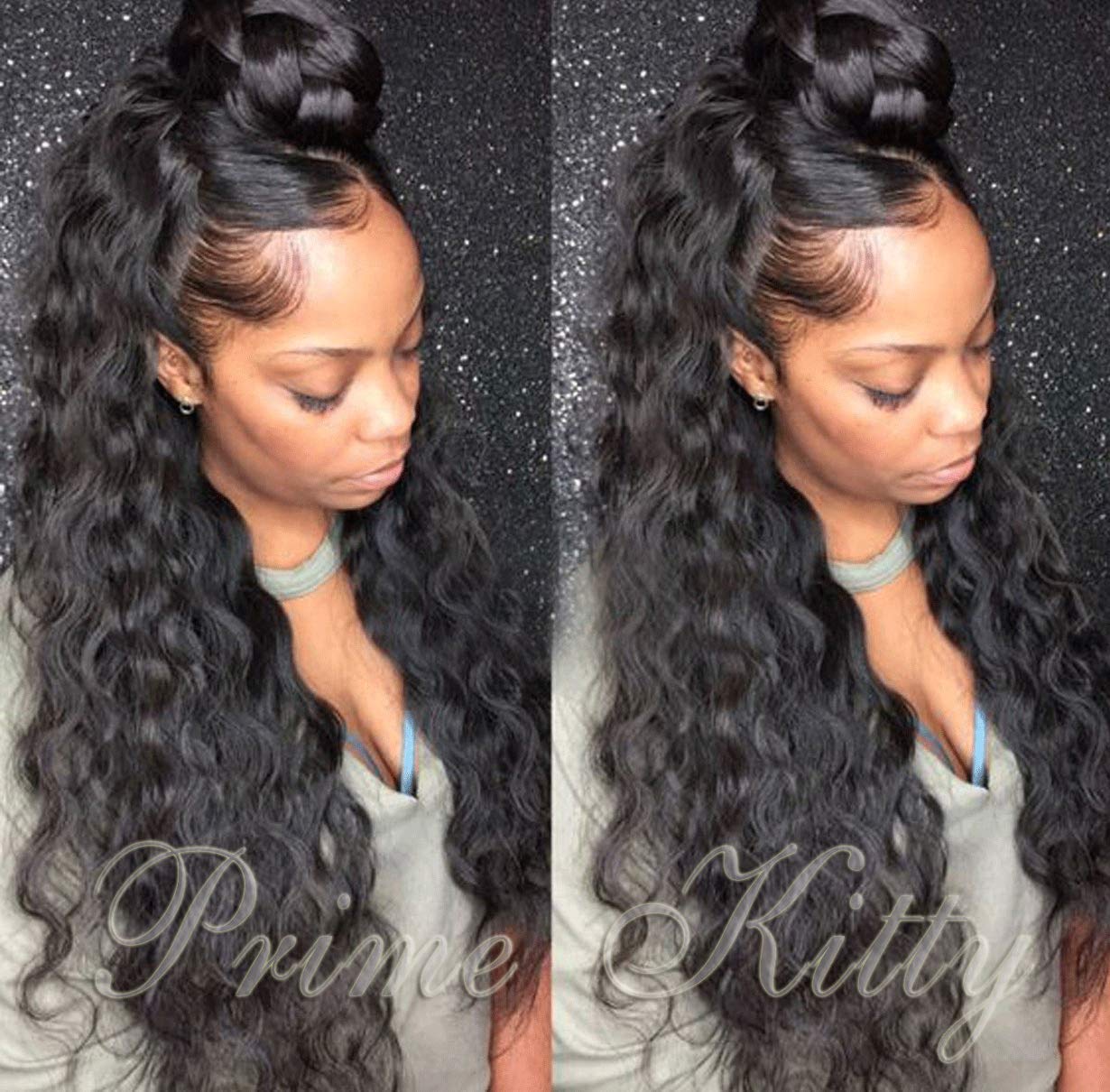 Brazilian Virgin Human Hair Wigs for Black Women - 360 Lace Frontal Wig with Baby Hair, Body Wave, 150% Density, 14 Inch | Pre-Plucked 9A Quality | Perfect for Daily Wear, Parties, Weddings & Special Occasions