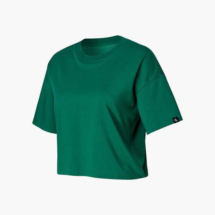 Cool Touch Basic Crop T-Shirts for Women - Soft Breathable Summer Tees - Perfect for Yoga, Gym, and Casual Wear