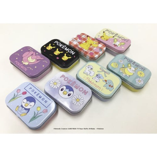 Pokemon Mini Collectible Metal Can - Ensky 2.5 Inch Official Pokemon Merchandise - Perfect for Display, Gifts & Anime Collections