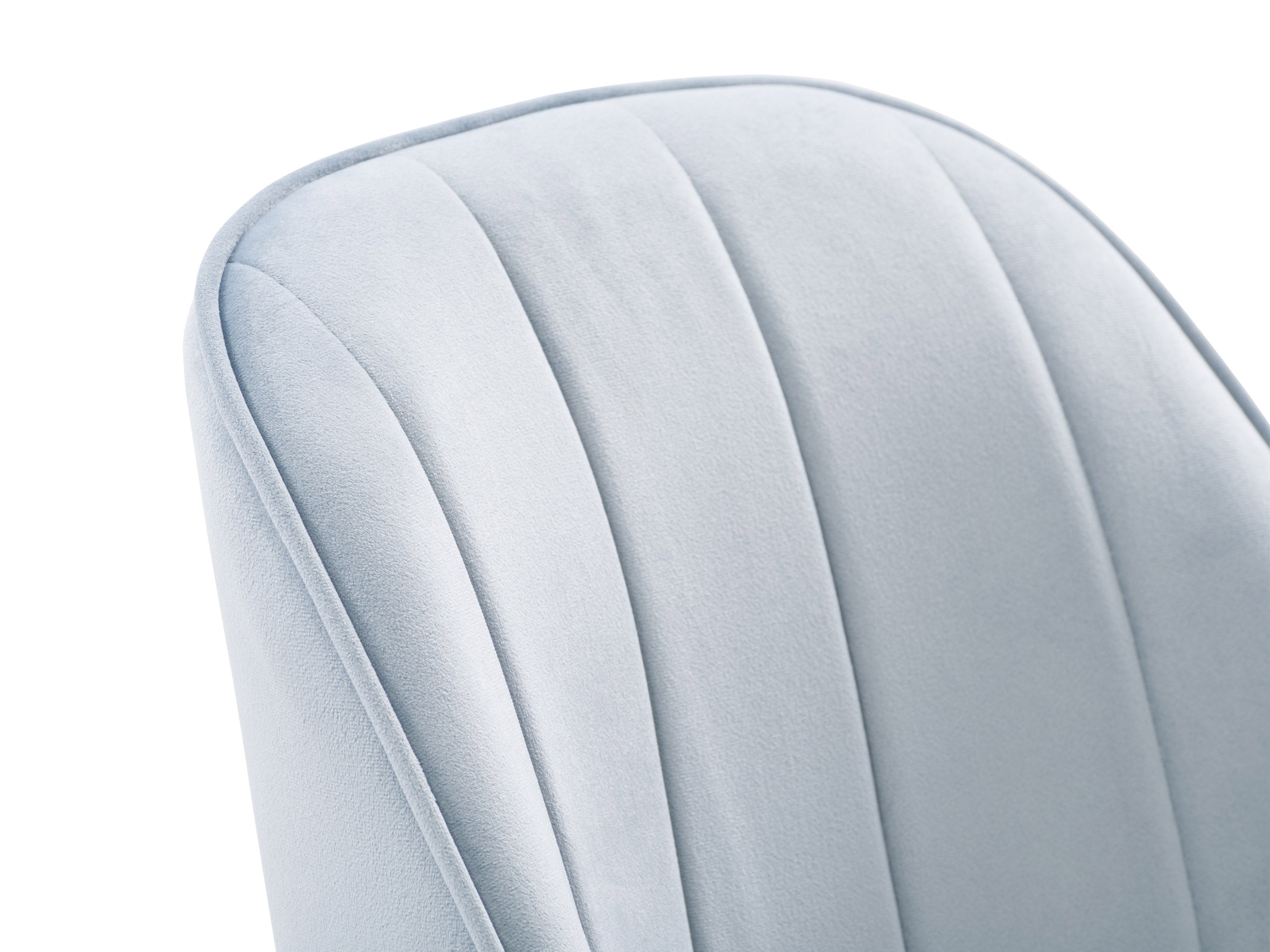 Luxury Blue Velvet Dining Chairs Set of 2 - Modern Upholstered Accent Chairs for Dining Room, Kitchen, Living Room & Home Decor