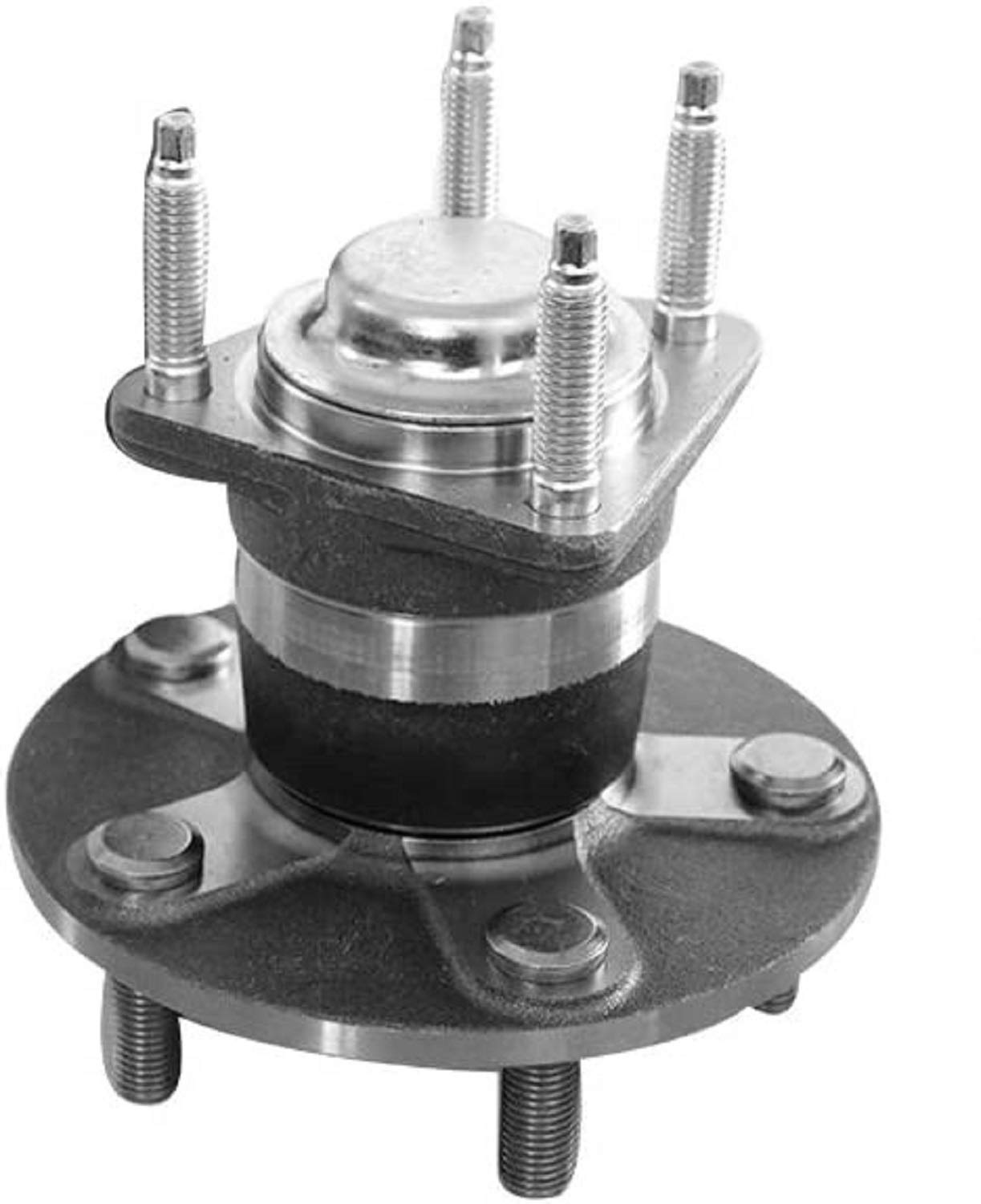 GSP 103287 Wheel Bearing and Hub Assembly - Left or Right Rear (Driver/Passenger Side) | Compatible with Multiple Vehicle Models | Durable Replacement for Smooth & Quiet Ride