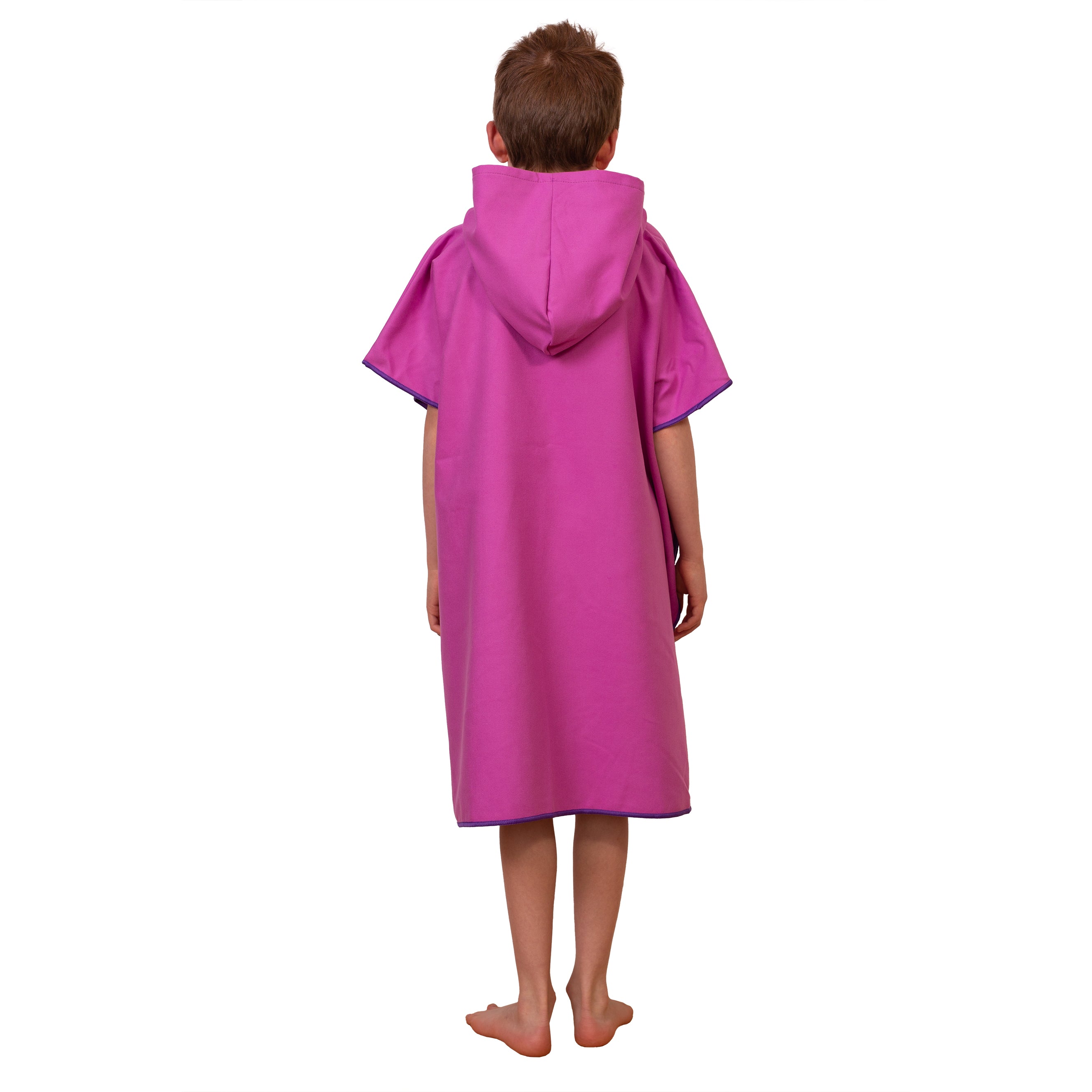 Quick Dry Changing Poncho for Kids - Waterproof & Lightweight Travel Beach Towel for Swimming, Camping, and Outdoor Activities