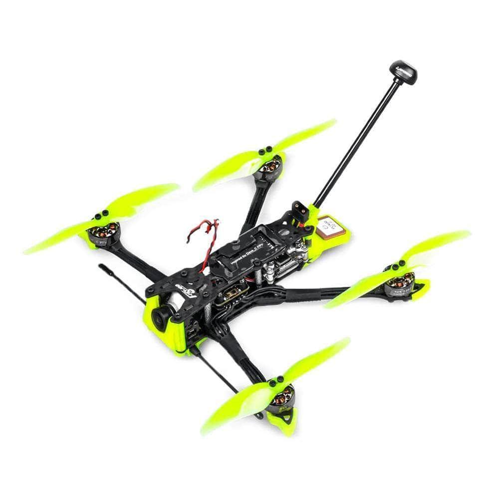 Flywoo BNF Explorer LR 4 V2.2 HD 4S 4 Deadcat FPV Drone with RunCam Link & Wasp Camera - Ready to Fly GPS Quadcopter for Long Range Aerial Photography and Exploration