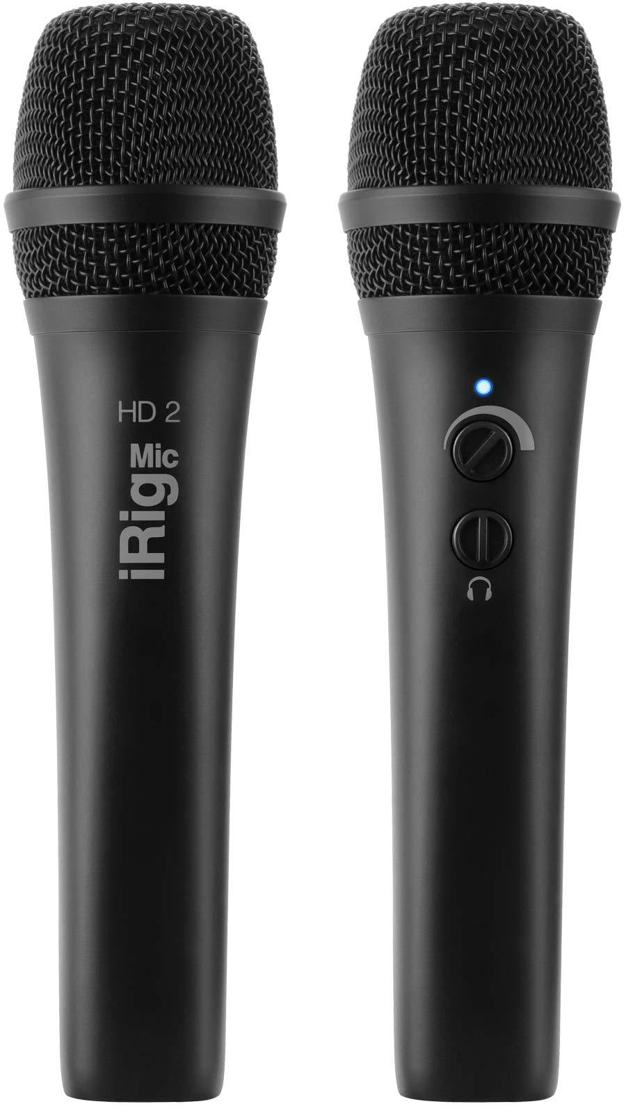 iRig Mic HD 2 - Professional Condenser Microphone for Recording, Streaming & Podcasting - Perfect for Musicians, YouTubers & Content Creators