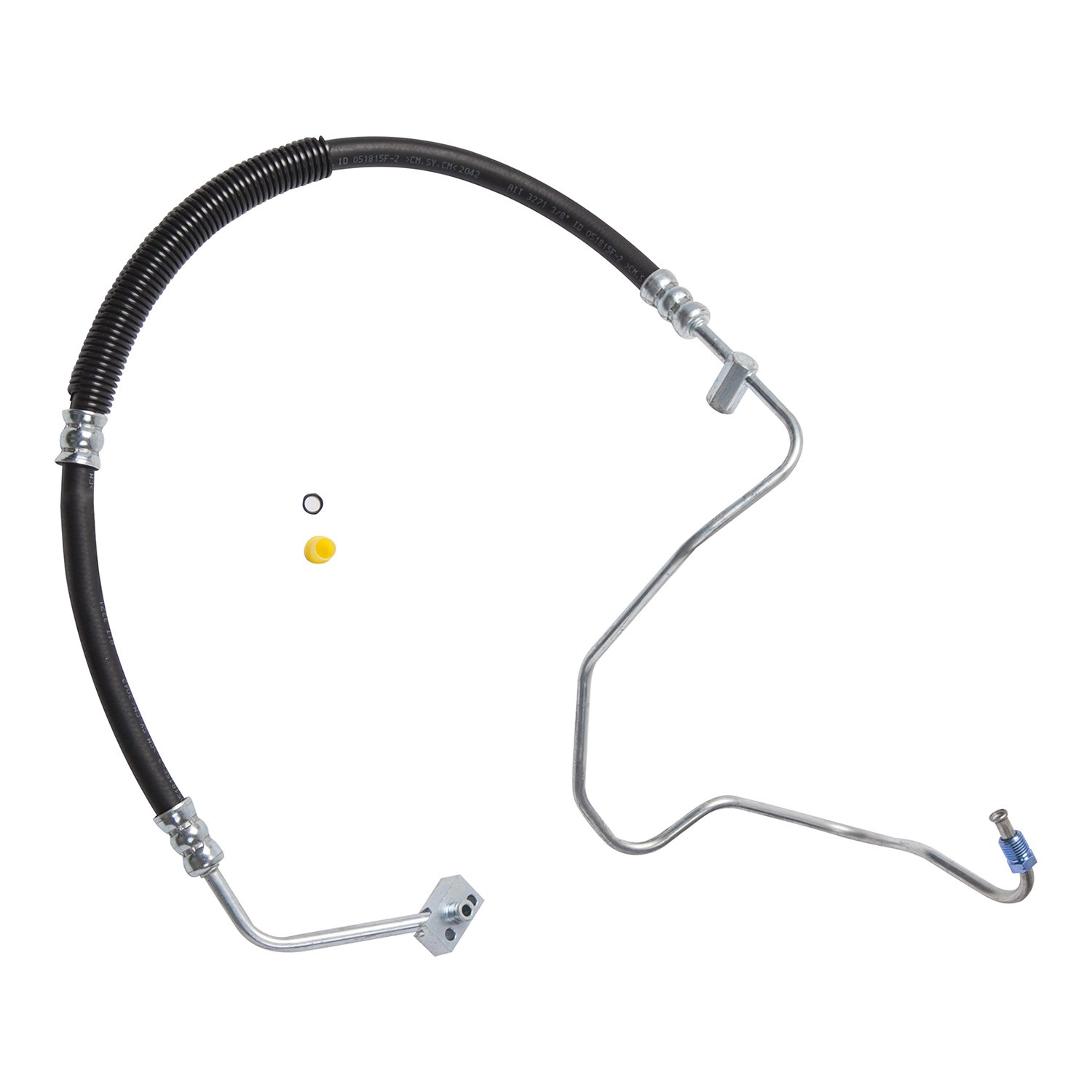 Edelmann 91797 Power Steering Pressure Hose - High-Quality Replacement for Smooth Steering Performance | Perfect for Ford, Chevy, Dodge Vehicles | Ideal for DIY Repairs & Professional Mechanics