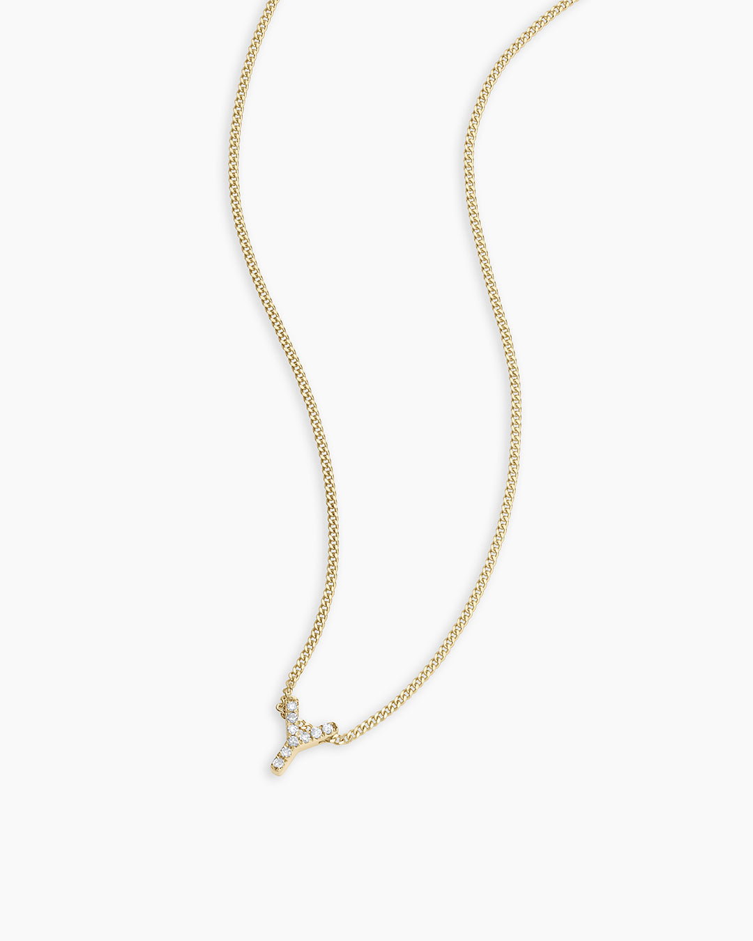 Diamond Alphabet Necklace - Personalized Initial Pendant Jewelry for Women | Perfect Gift for Birthday, Anniversary & Valentine's Day