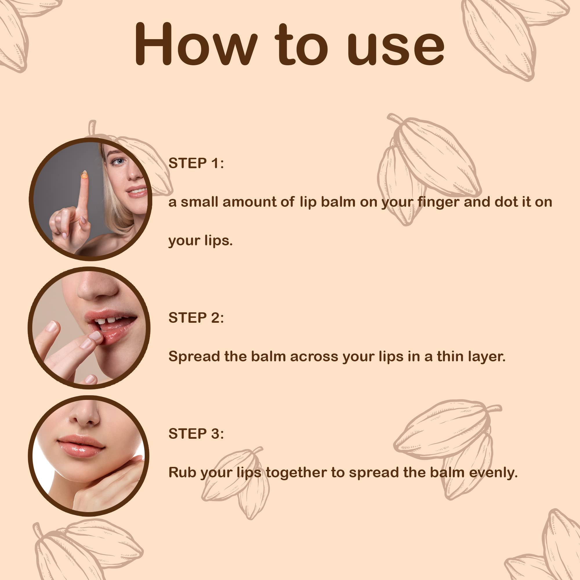 LA'BANGERRY Cocoa Butter Lip Balm for Smooth Soft Lips - Lightening Lip Care for Women & Men | Fresh, Vegan, Cruelty-Free Formula (10g) | Perfect for Dry Lips, Chapped Lips & Daily Lip Care