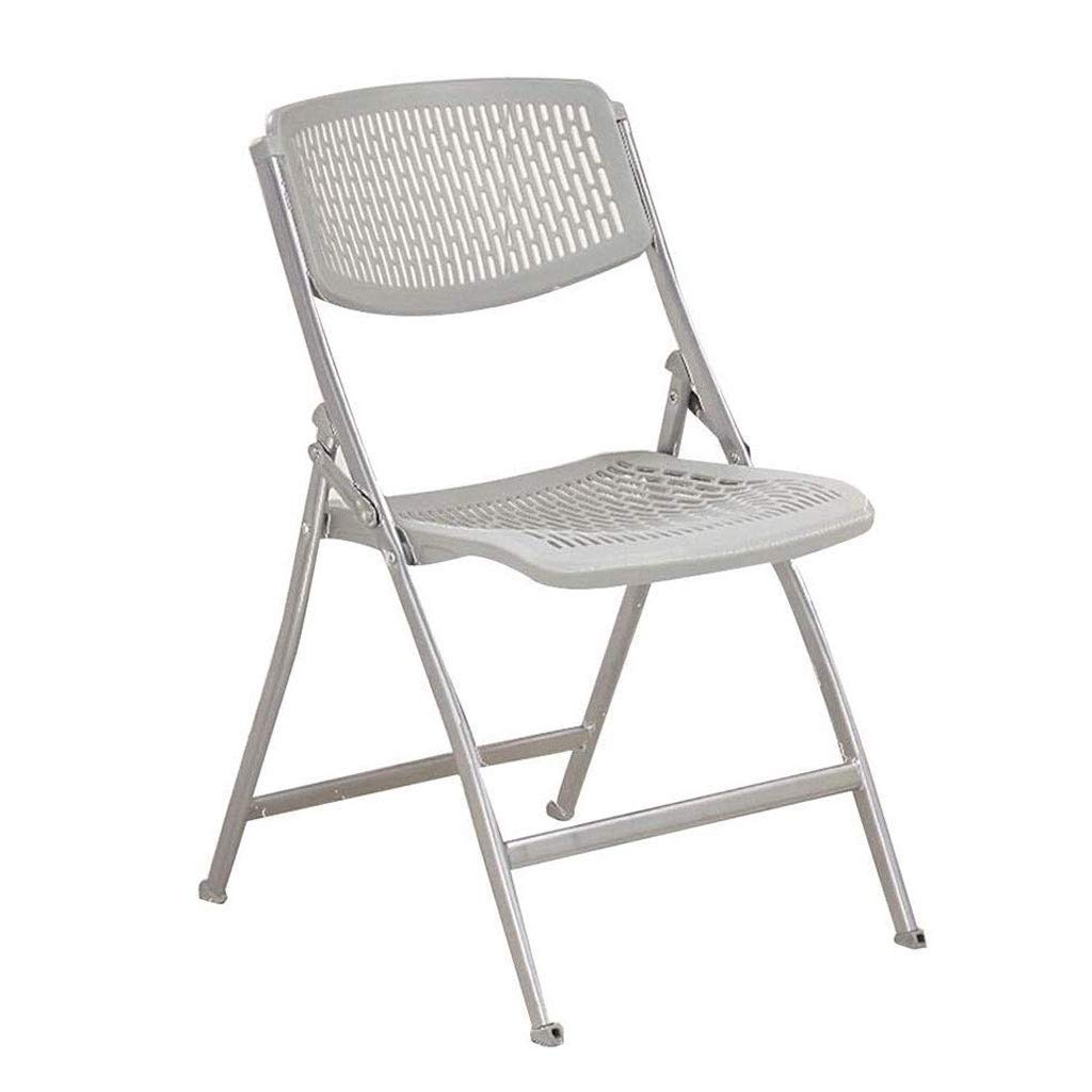 Foldable Office Chair with Steel Base - Ergonomic Conference Room & Training Chair for Home & Office - Comfortable Computer Chair with Backrest - Perfect for Meetings, Workstations & Home Offices