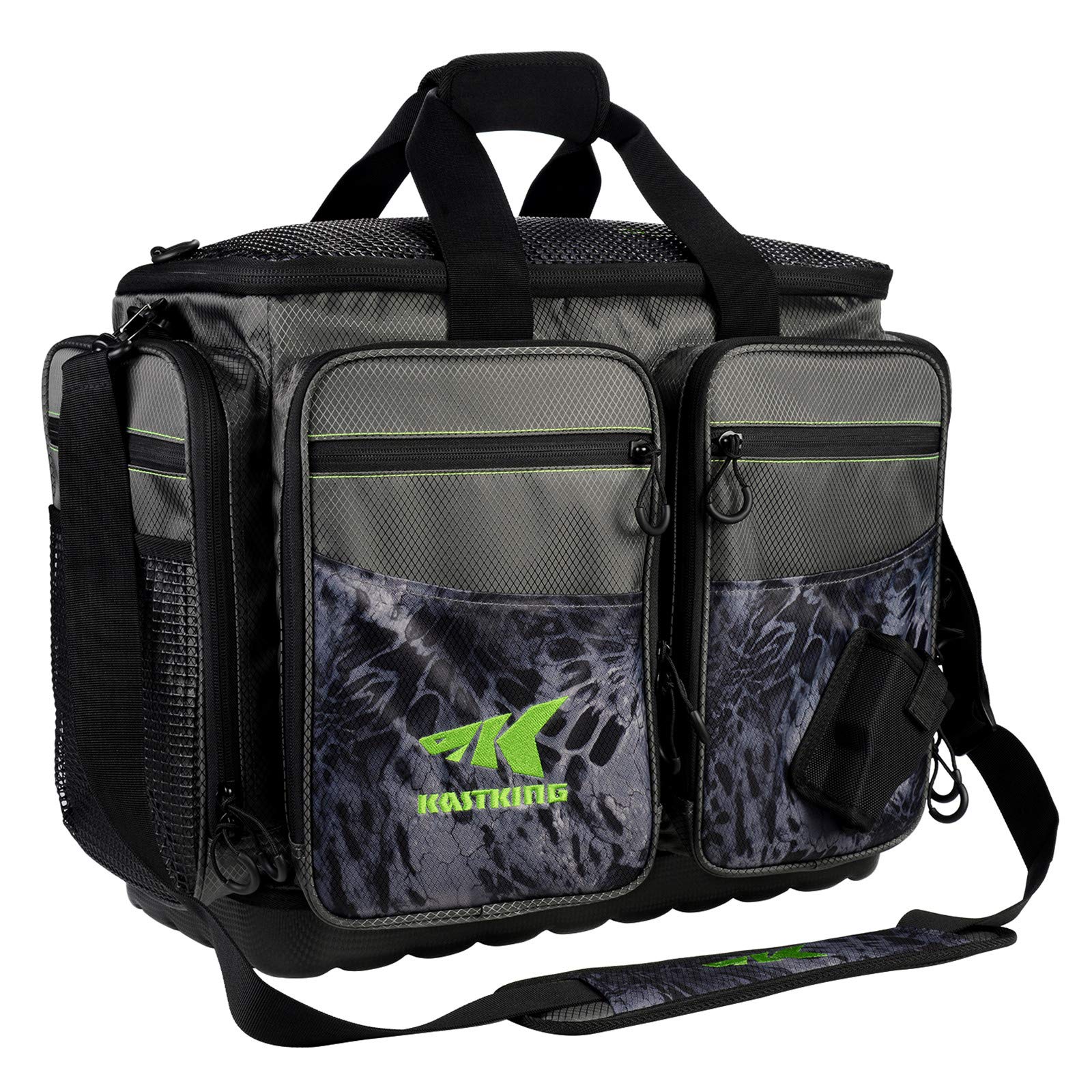 KastKing Waterproof Fishing Tackle Bags - Saltwater Resistant Gear Storage for Bass, Trout & Saltwater Fishing - Durable Tackle Organizer for Boat, Kayak & Shore Fishing