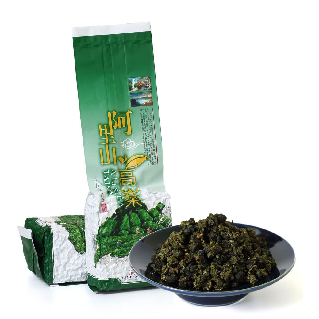Premium Taiwan Milk Oolong Tea Loose Leaf - 4 Pack 250g (35.2oz) High Mountain Jinxuan Alishan Tea - Aromatic Green Oolong for Relaxation, Afternoon Tea & Gift Giving