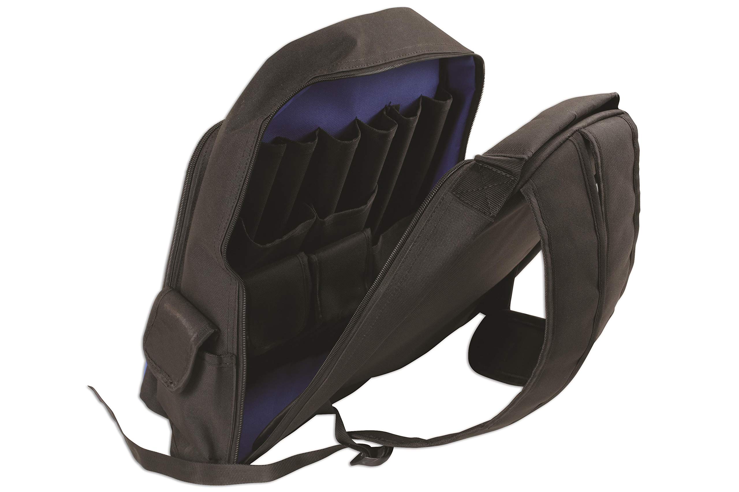 LASER TOOLS 6591 Professional Racing Tool Backpack - Durable Storage for Mechanics & DIY Enthusiasts - Perfect for Auto Shops, Track Days & Home Garages