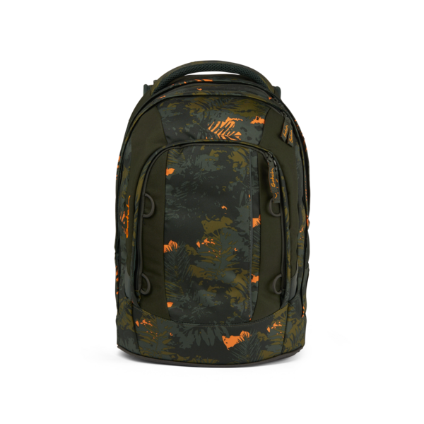 Satch Pack Jurassic Jungle Backpack for Kids - Dinosaur Themed School Bag with Multiple Pockets - Perfect for School, Travel & Outdoor Adventures